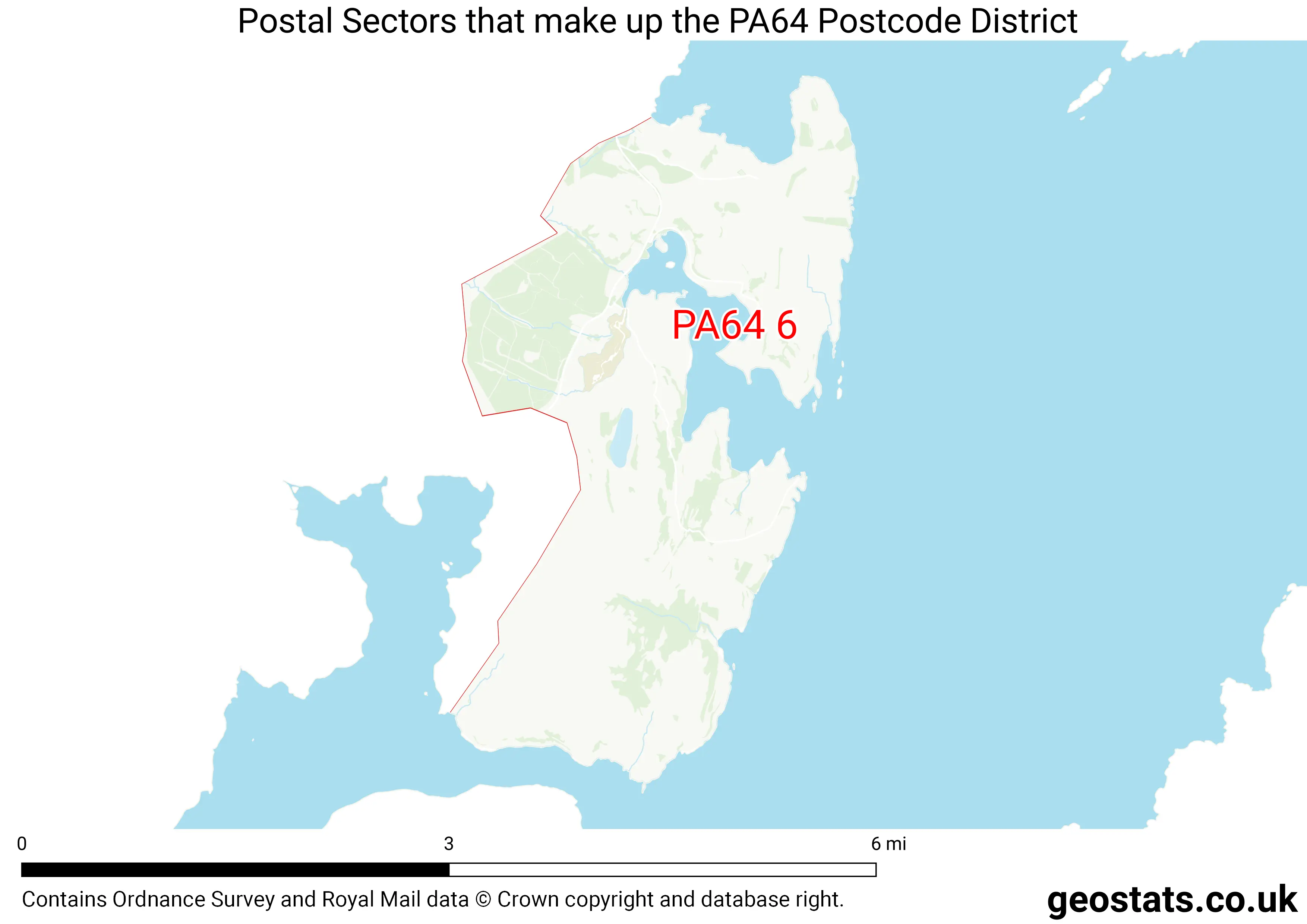 Map of the PA64  District
