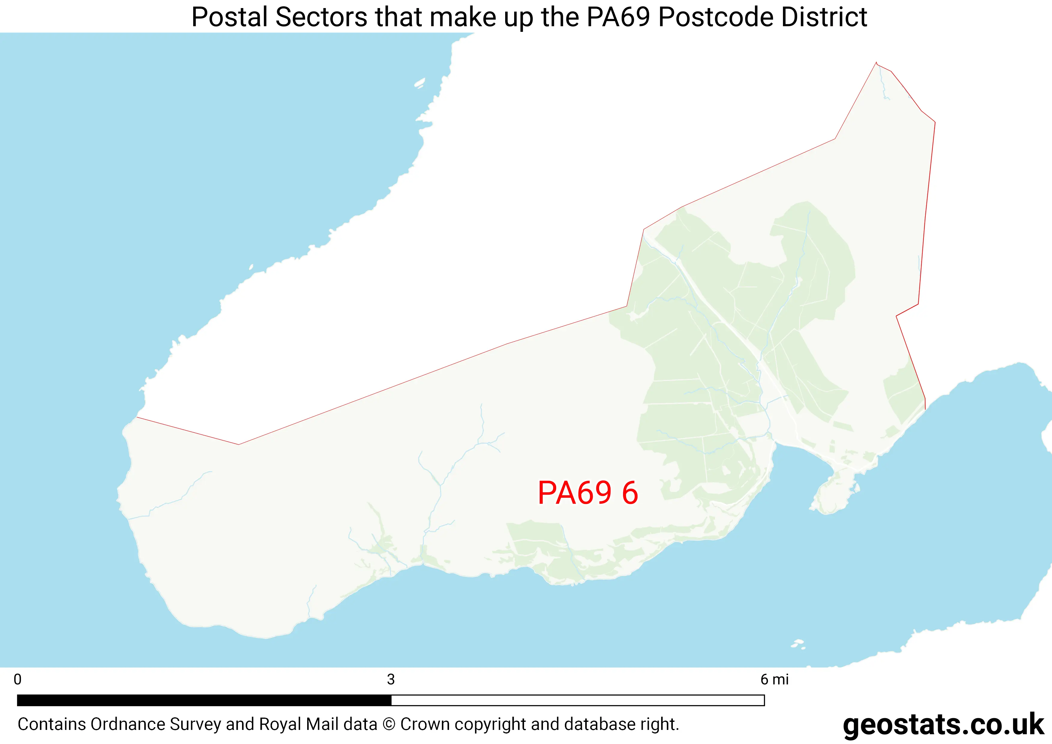 Map of the PA69  District