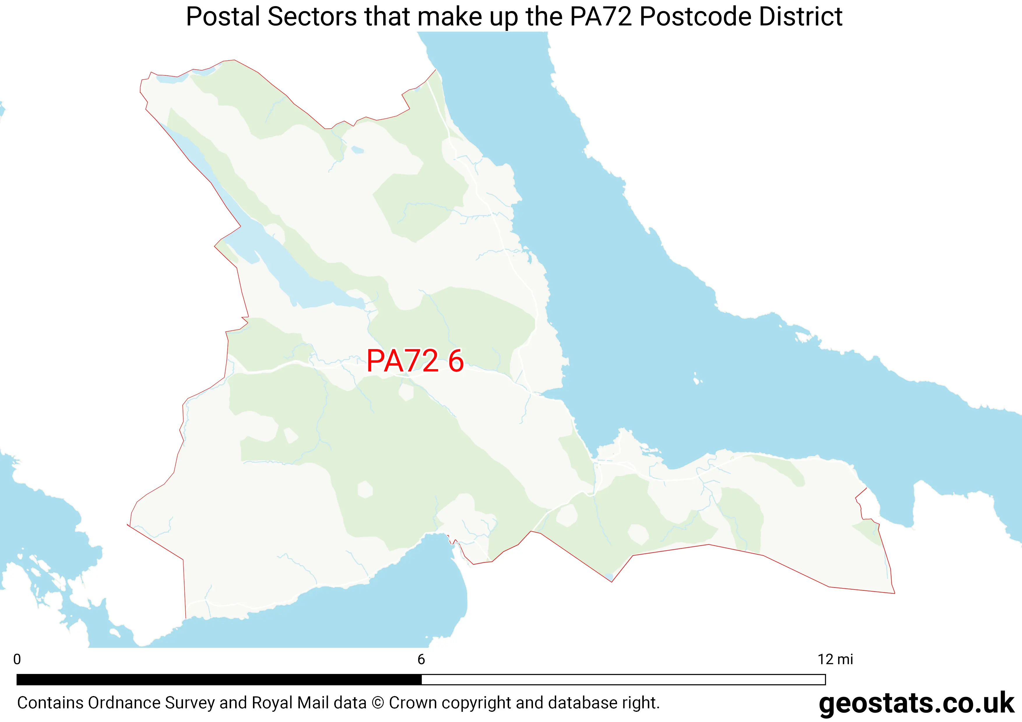 Map of the PA72  District