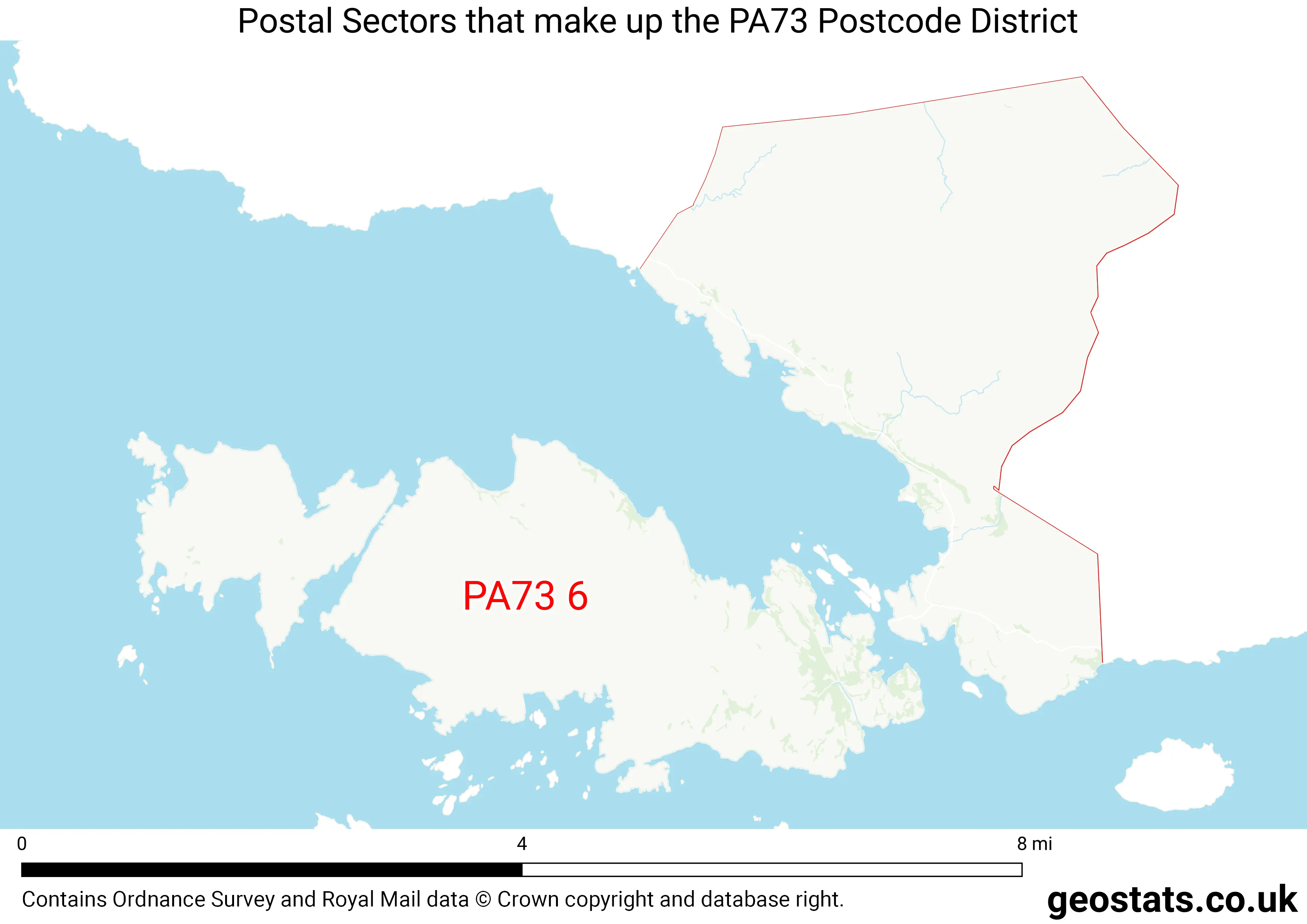 Map of the PA73  District