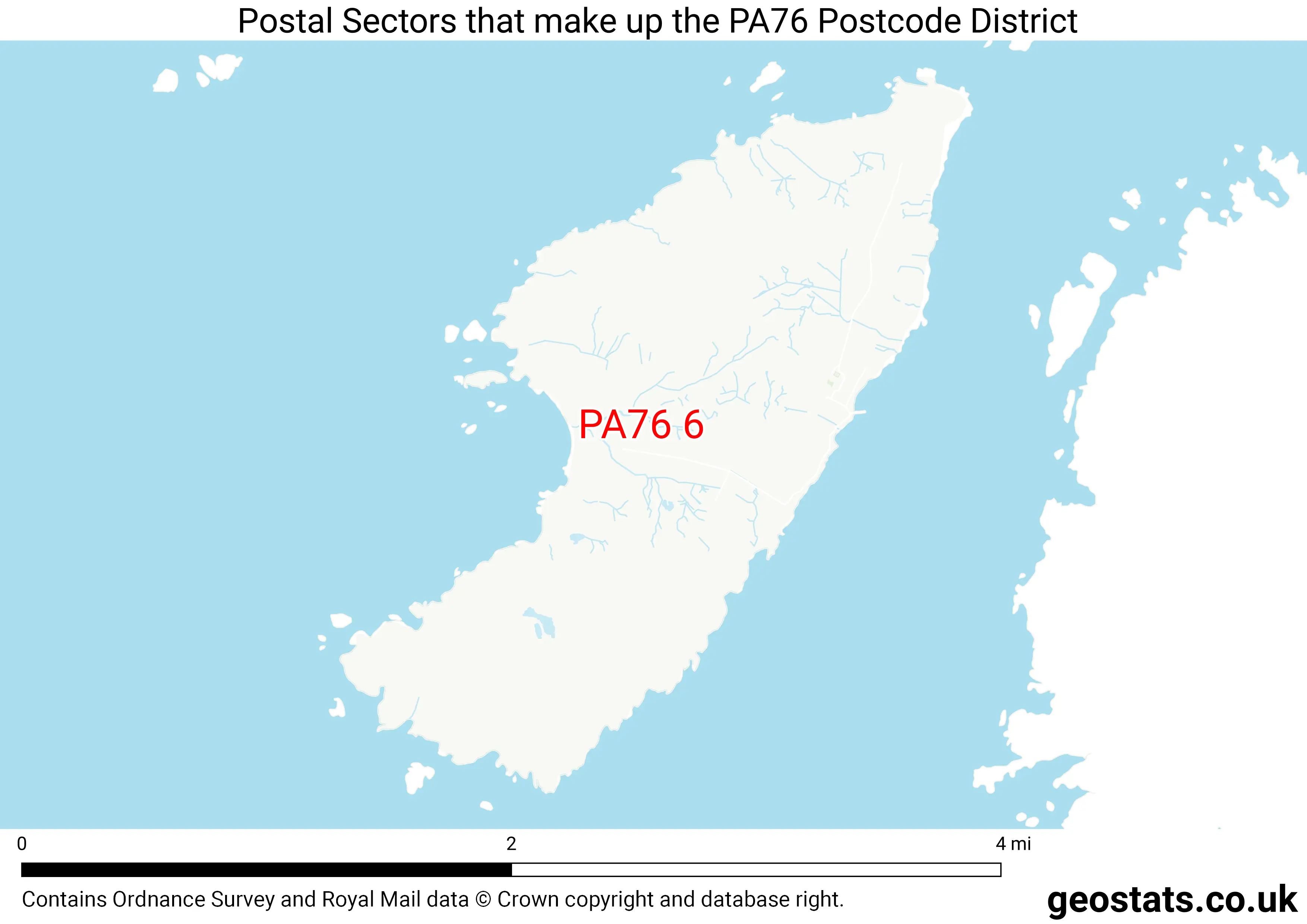 Map of the PA76  District