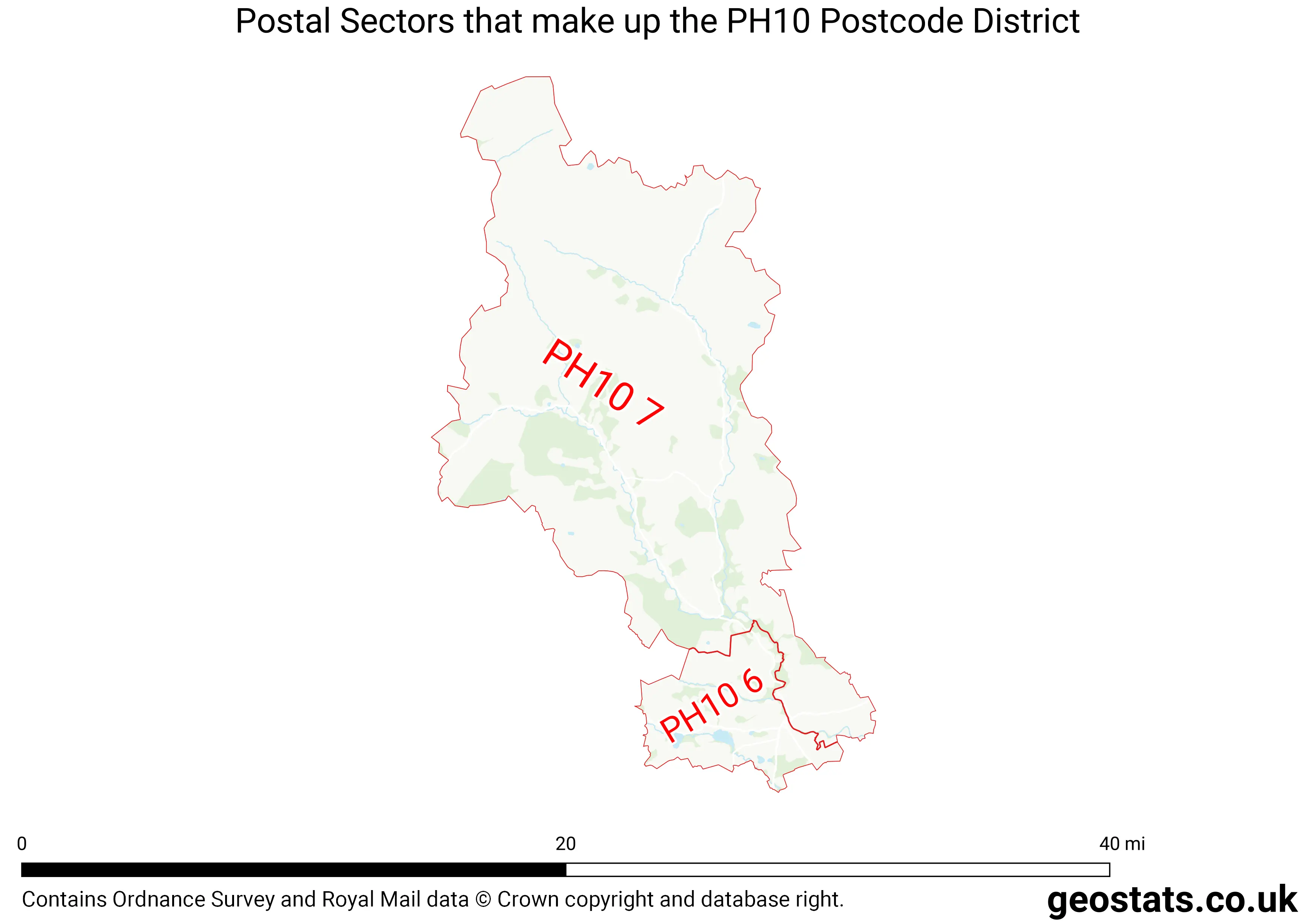Map of the PH10  District