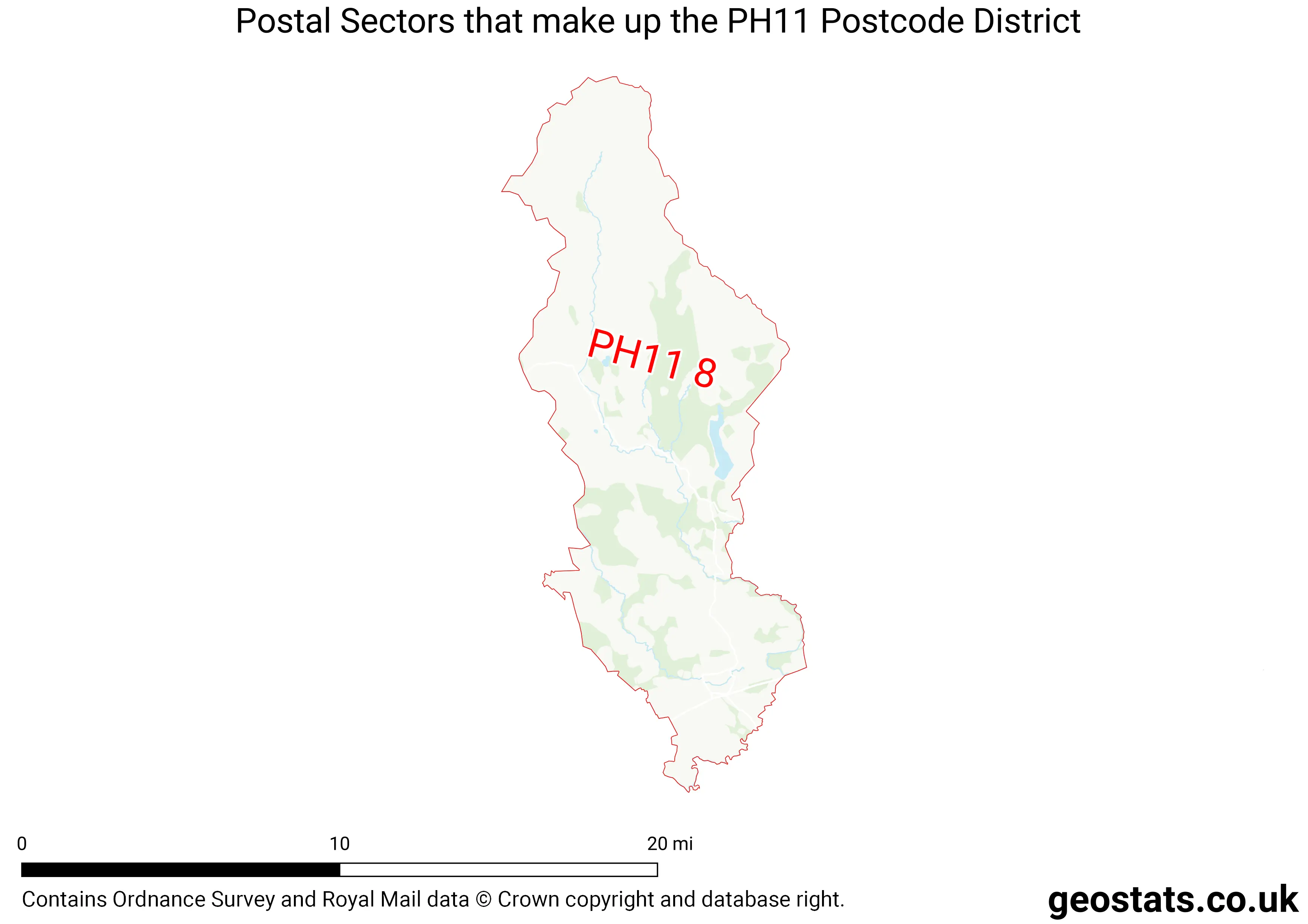 Map of the PH11  District