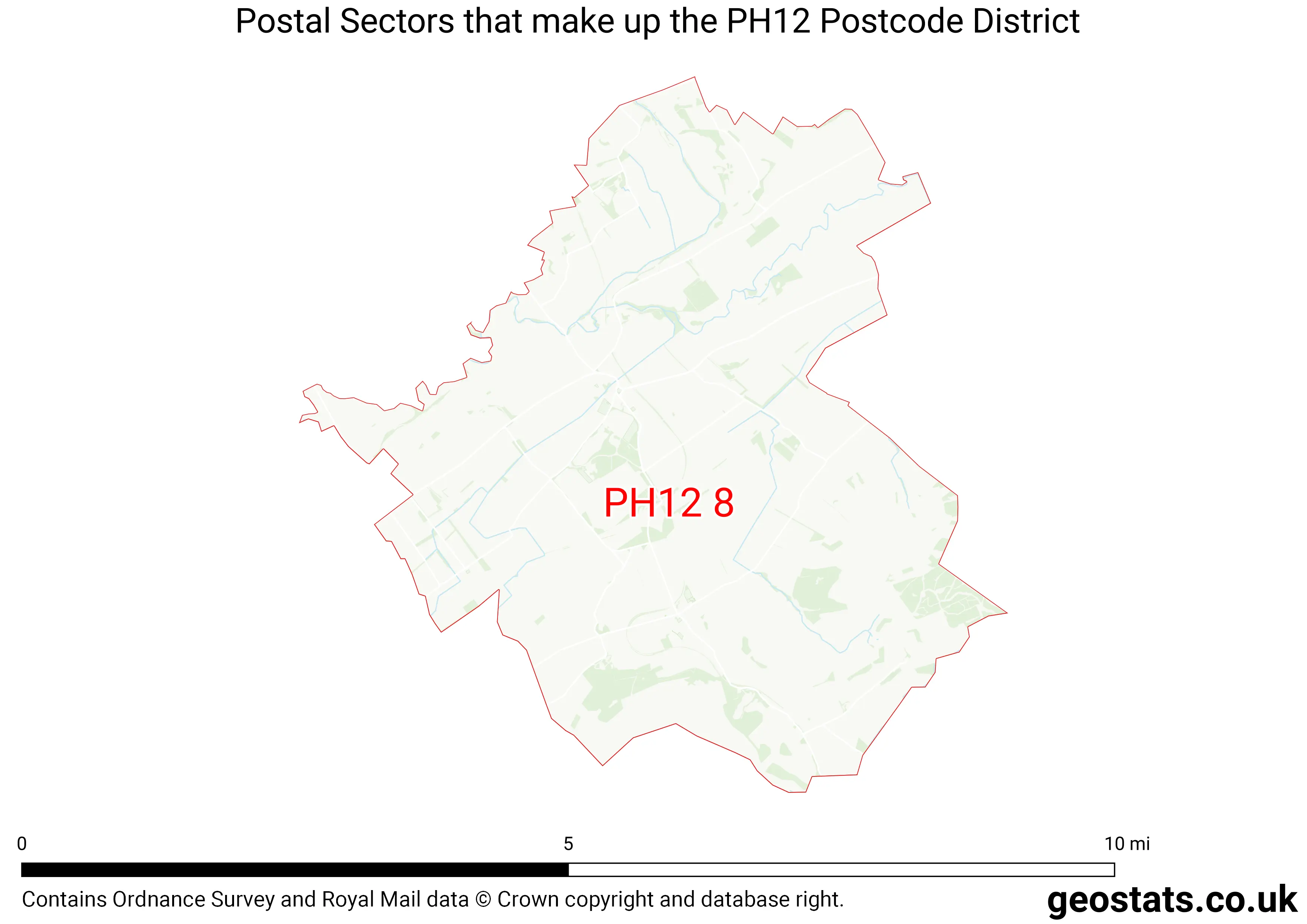 Map of the PH12  District