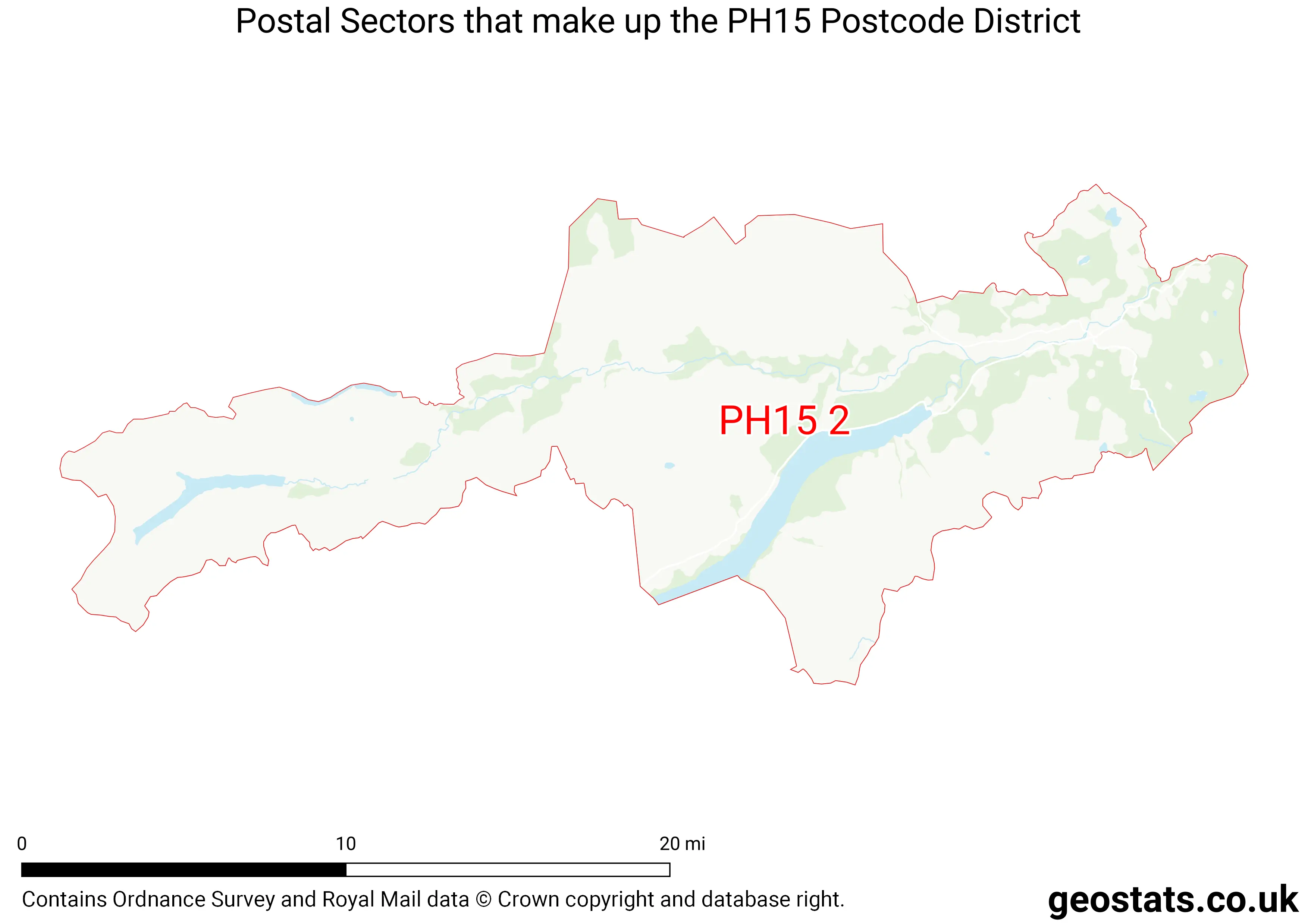 Map of the PH15  District
