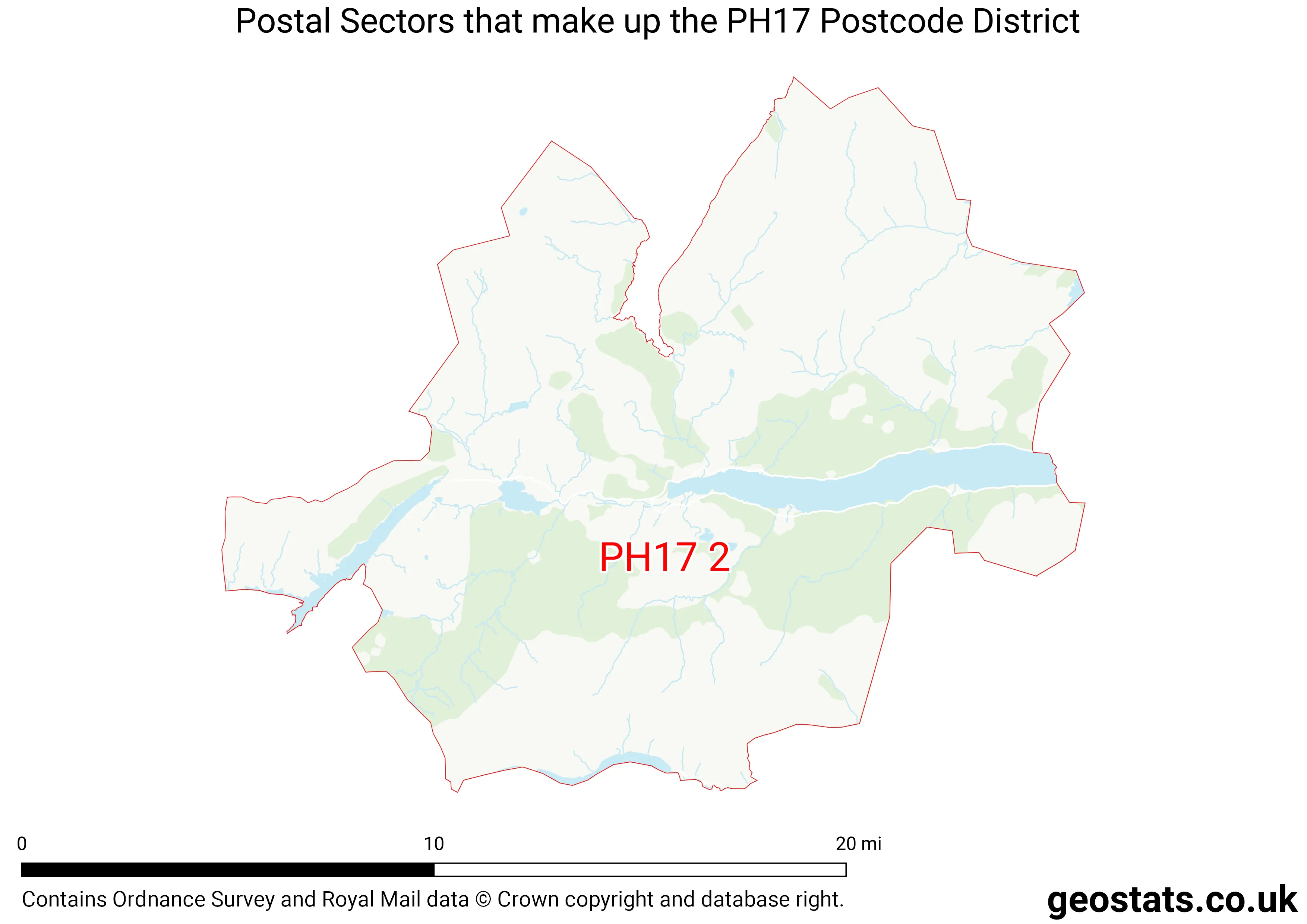 Map of the PH17  District