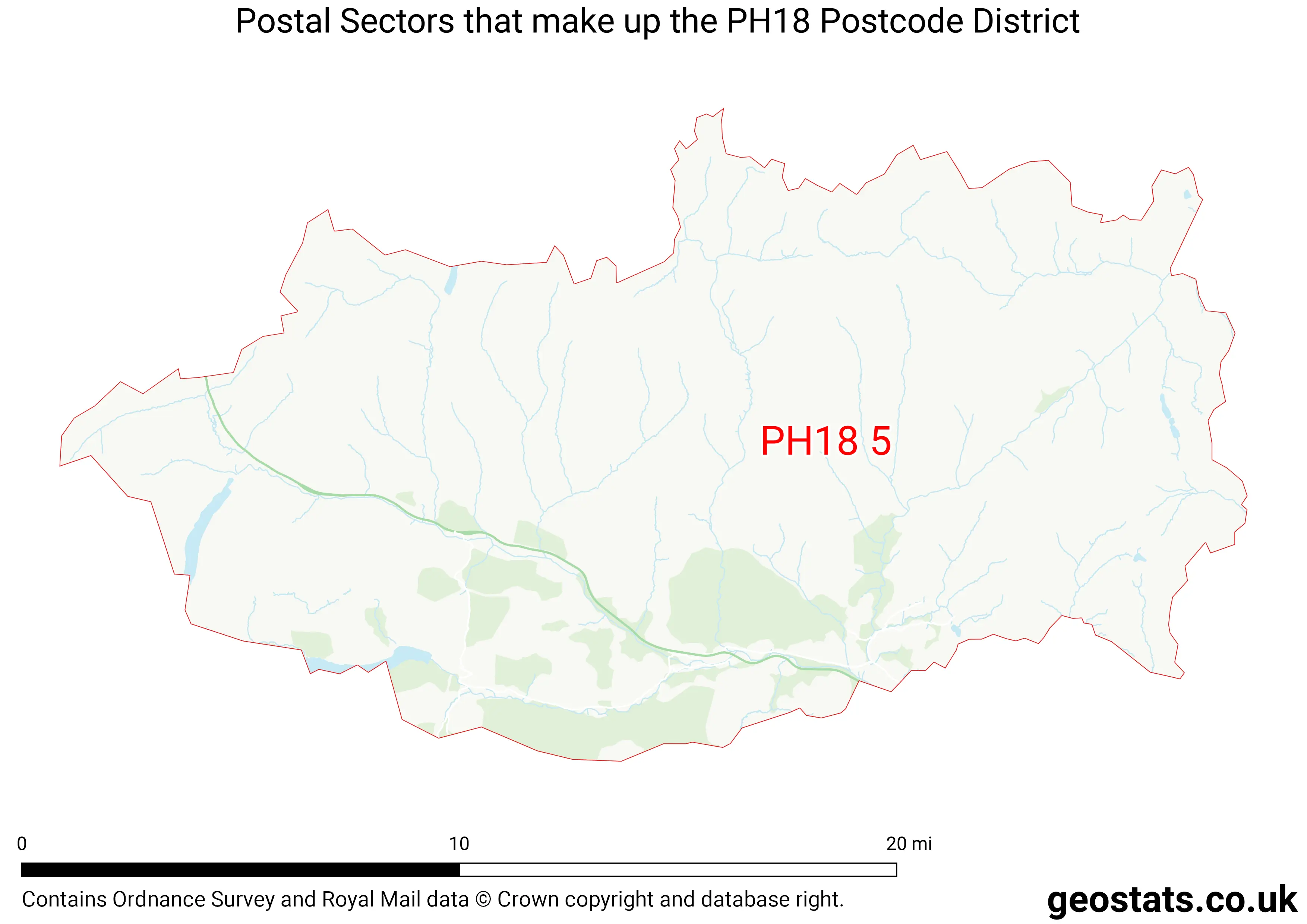 Map of the PH18  District