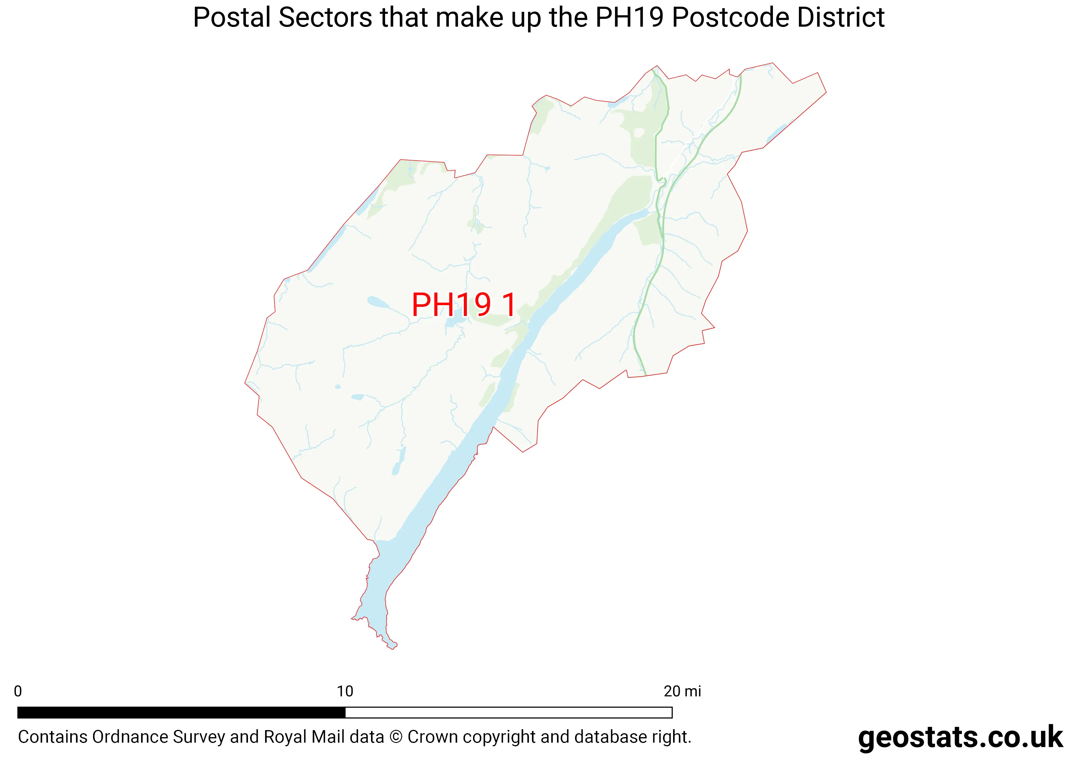 Map of the PH19  District