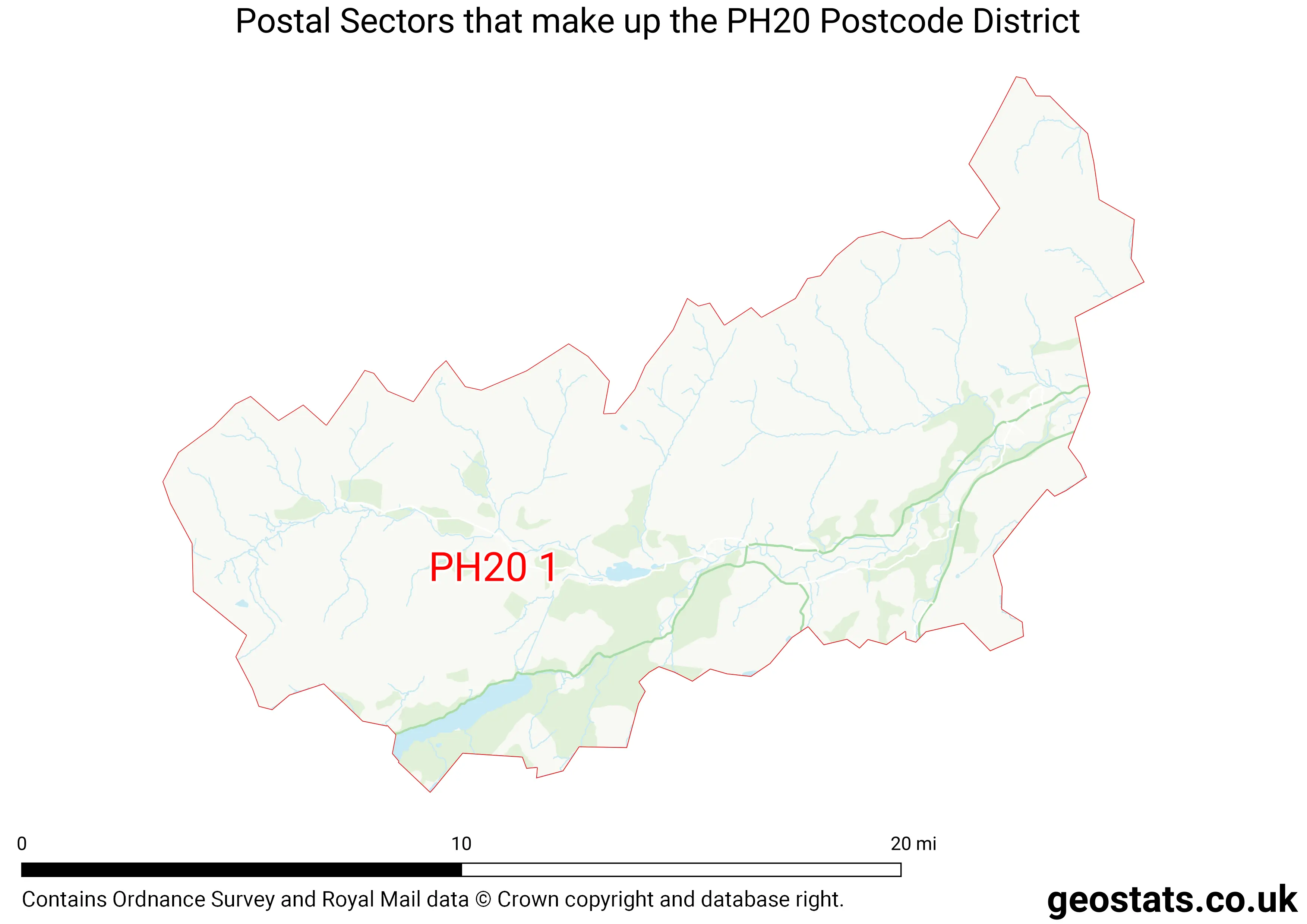 Map of the PH20  District