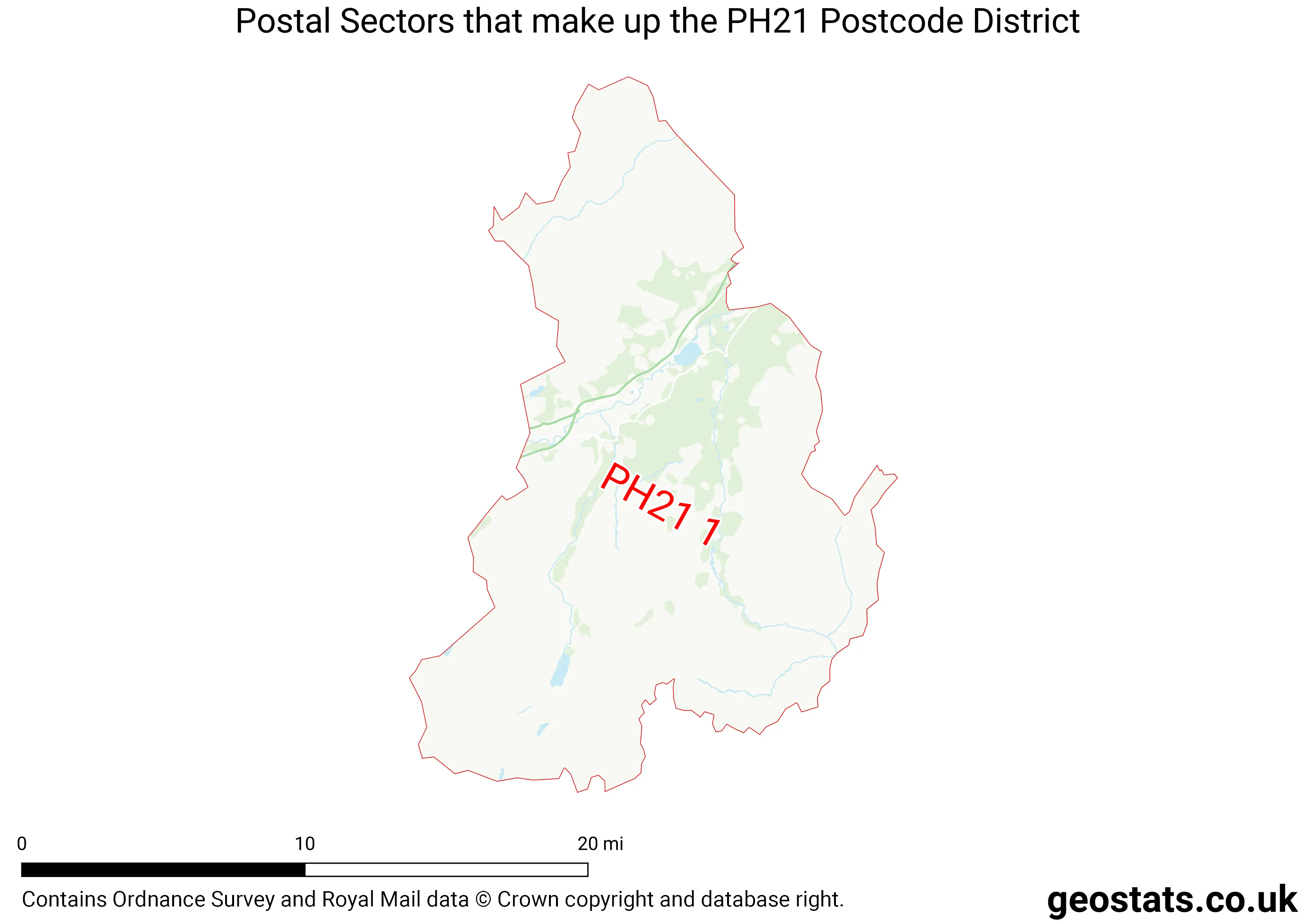 Map of the PH21  District
