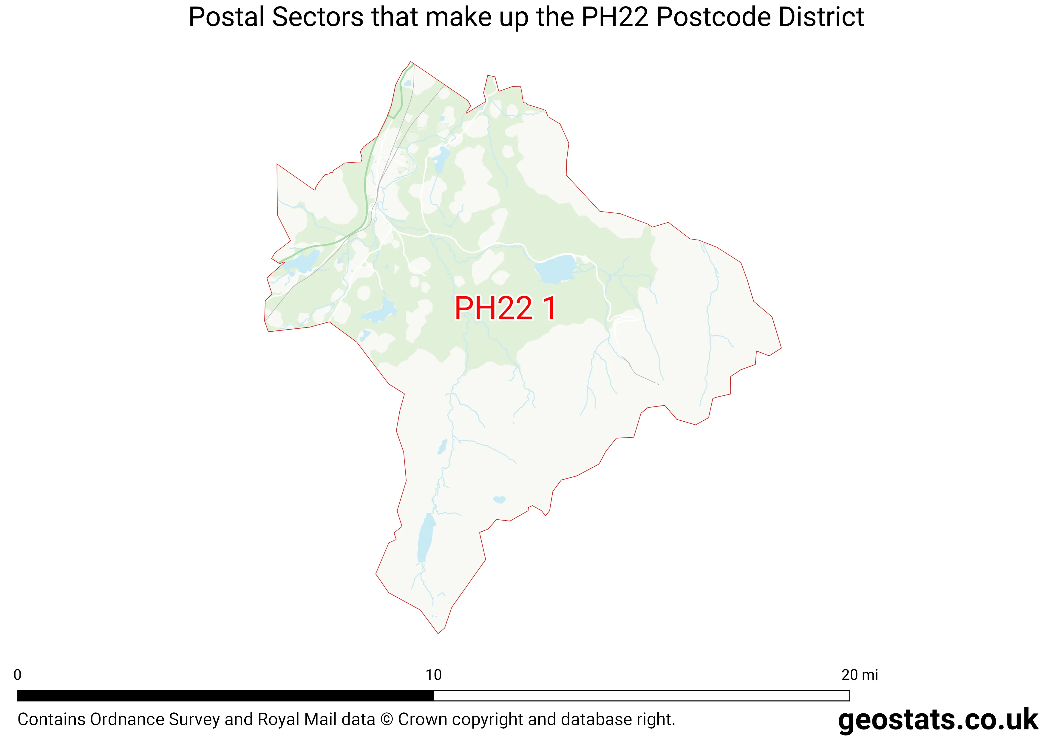 Map of the PH22  District
