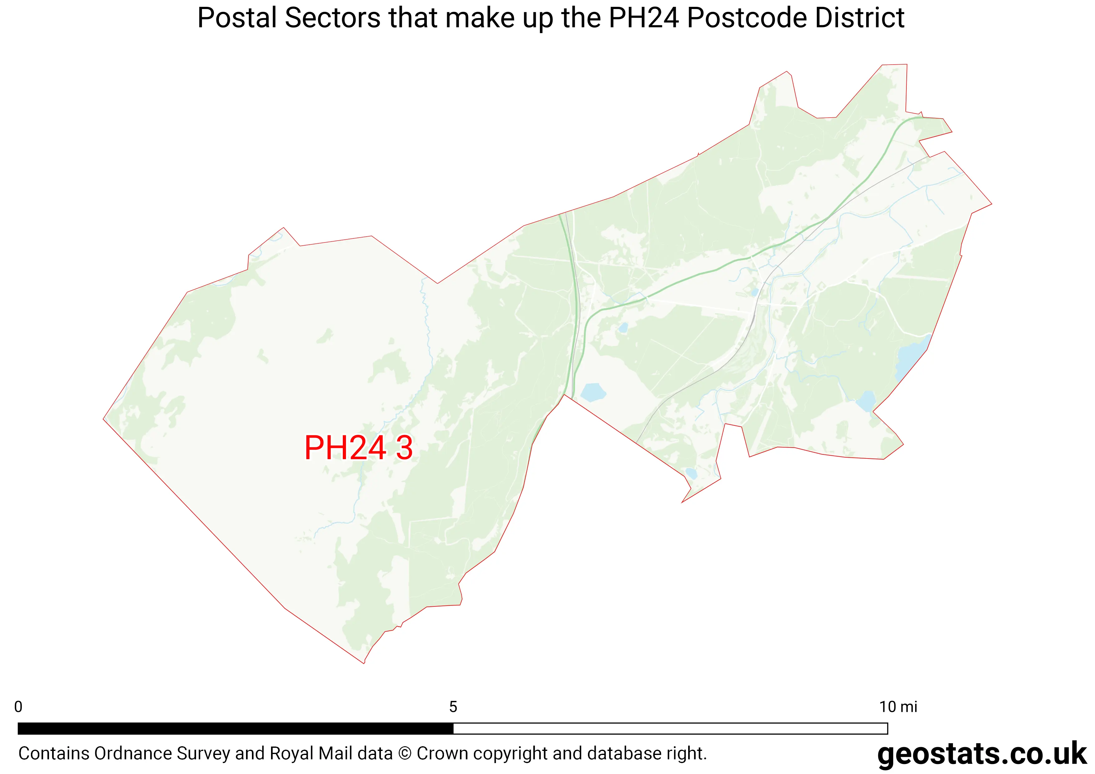 Map of the PH24  District