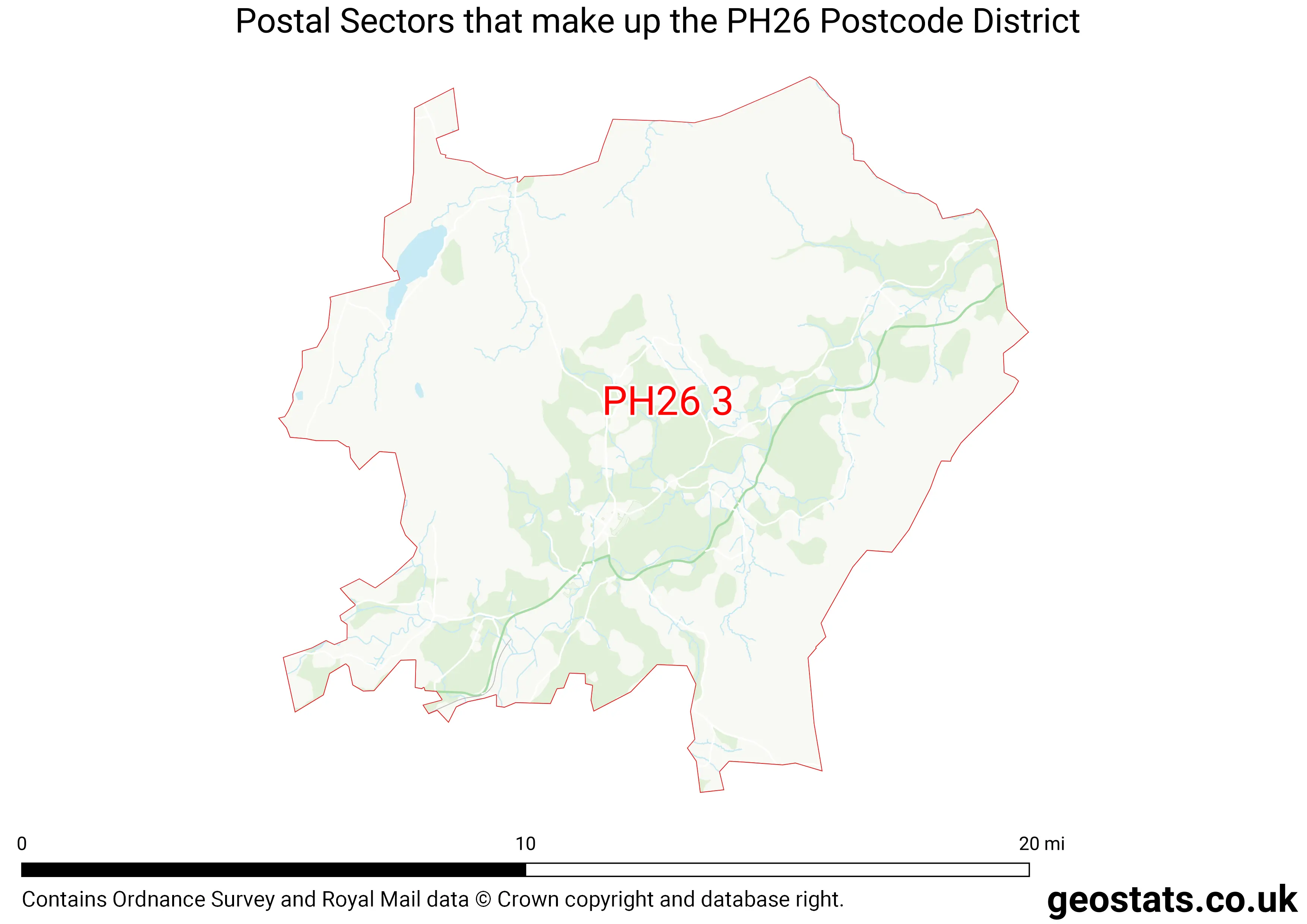 Map of the PH26  District