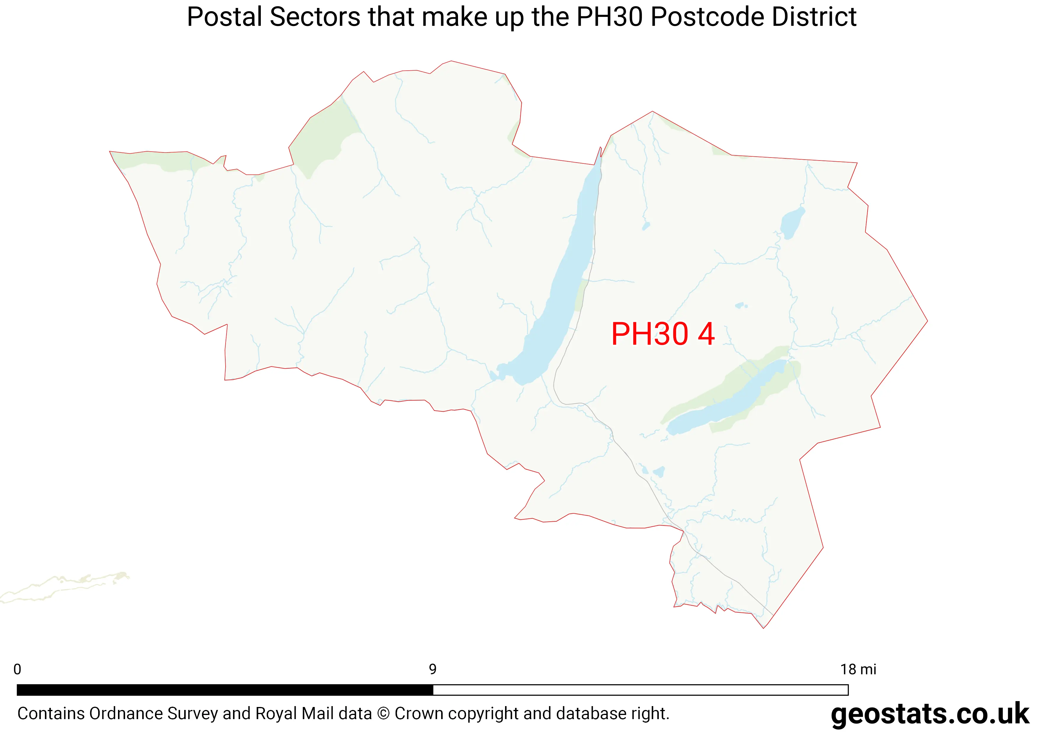 Map of the PH30  District