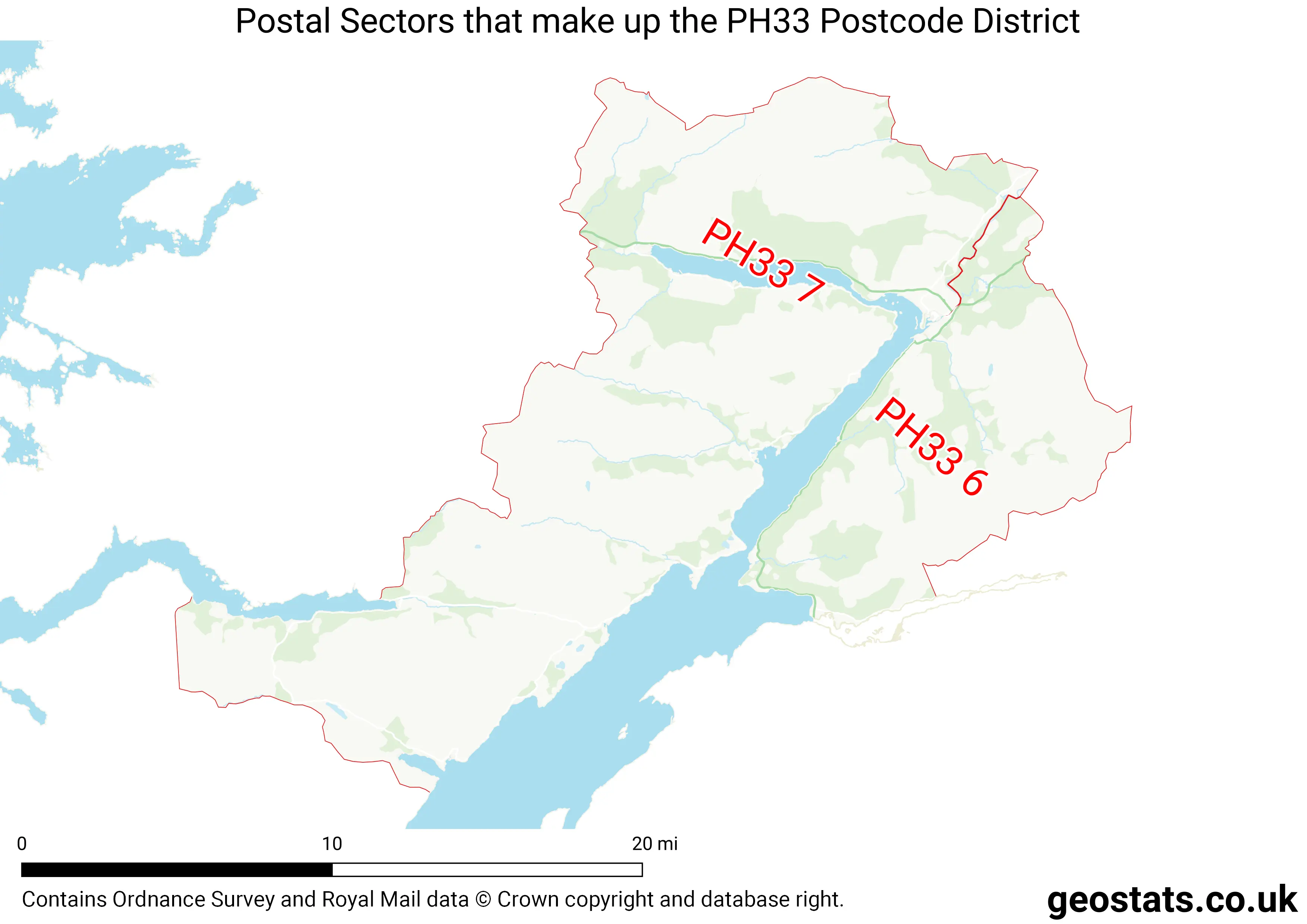 Map of the PH33  District