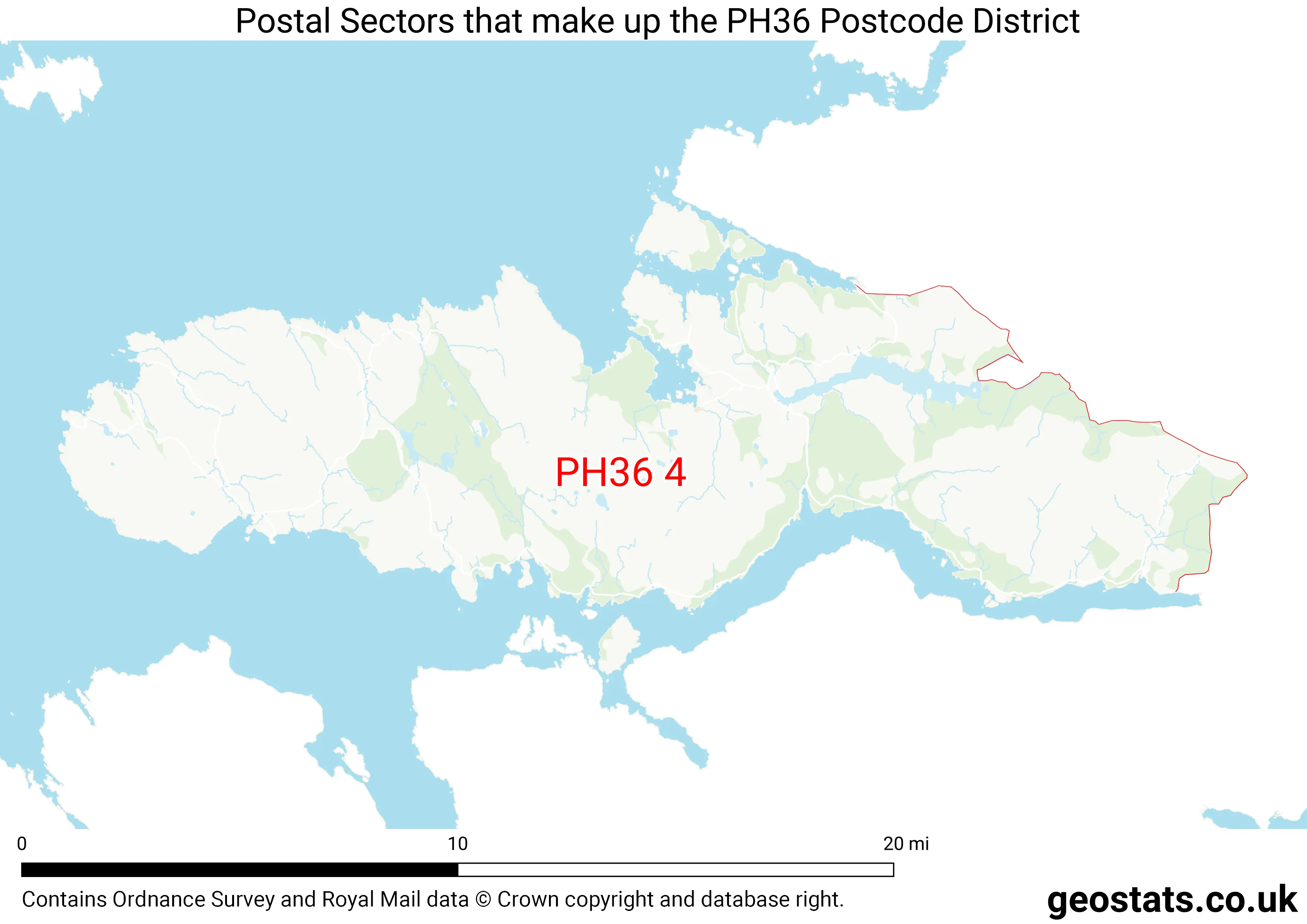 Map of the PH36  District