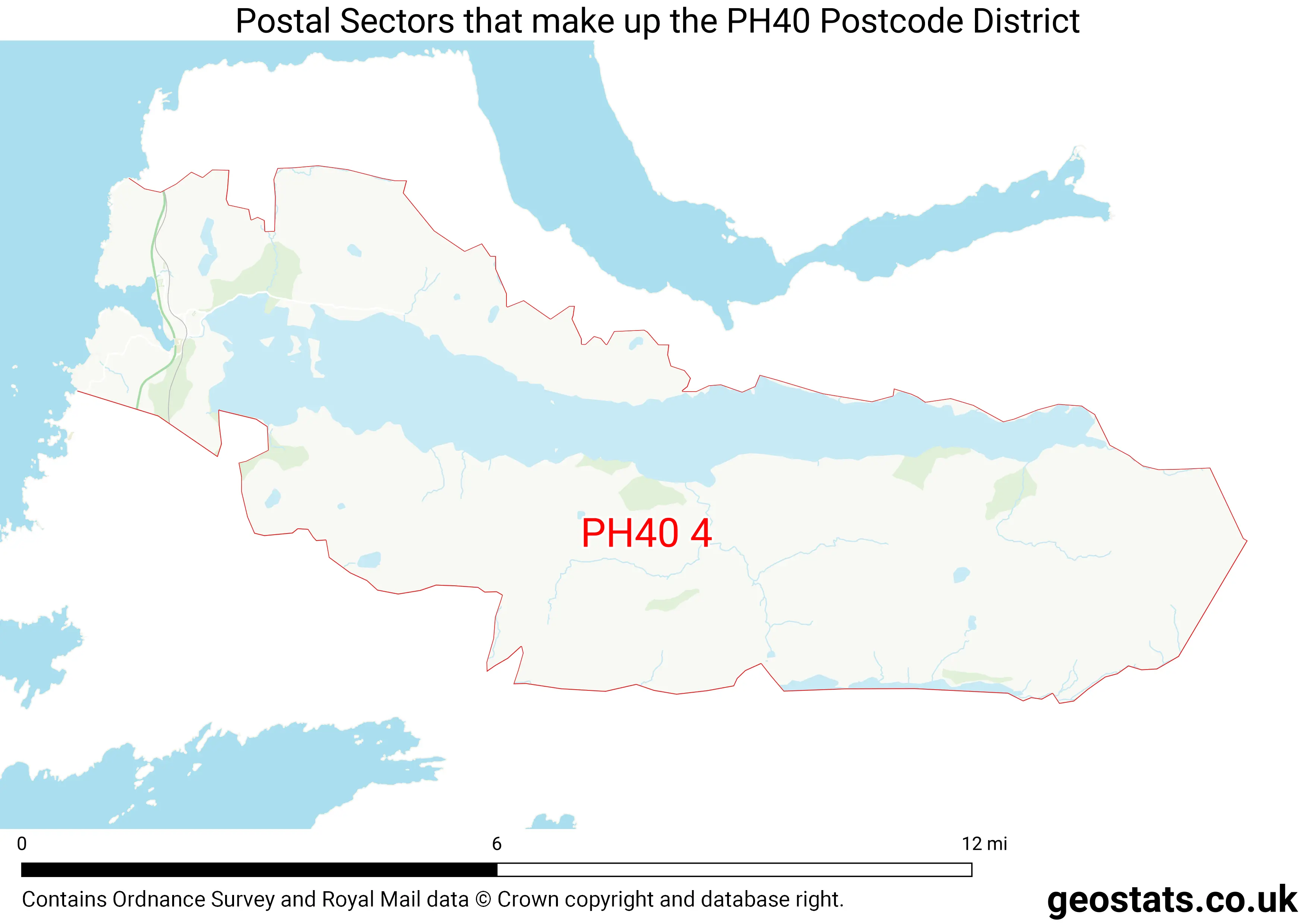 Map of the PH40  District