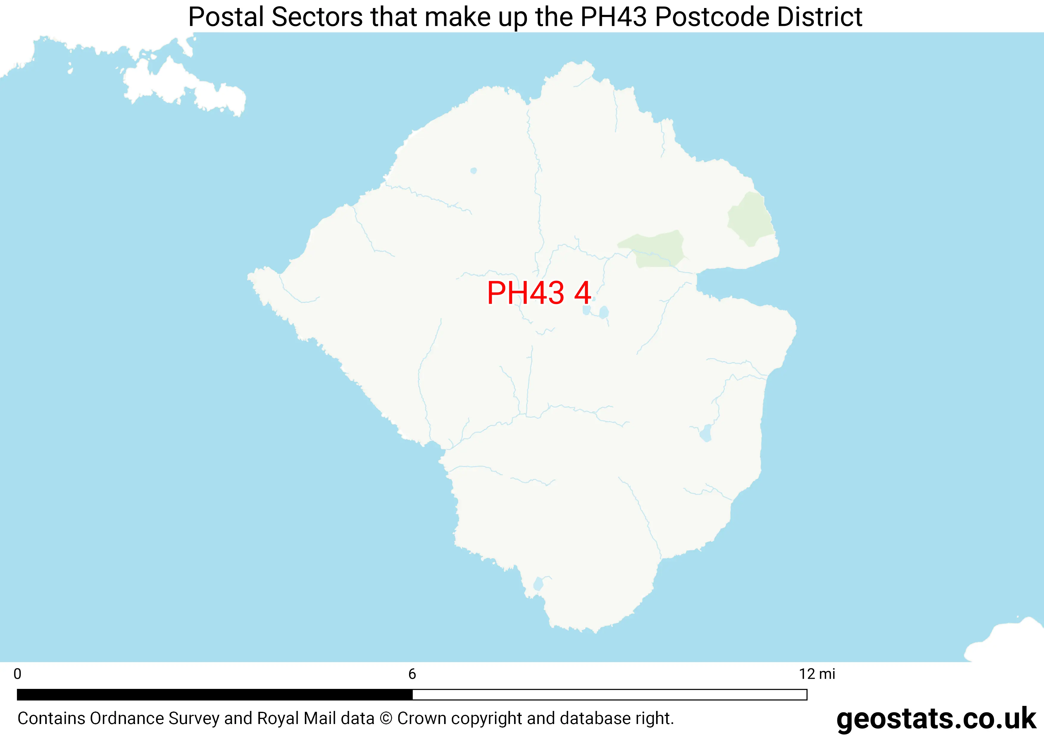 Map of the PH43  District