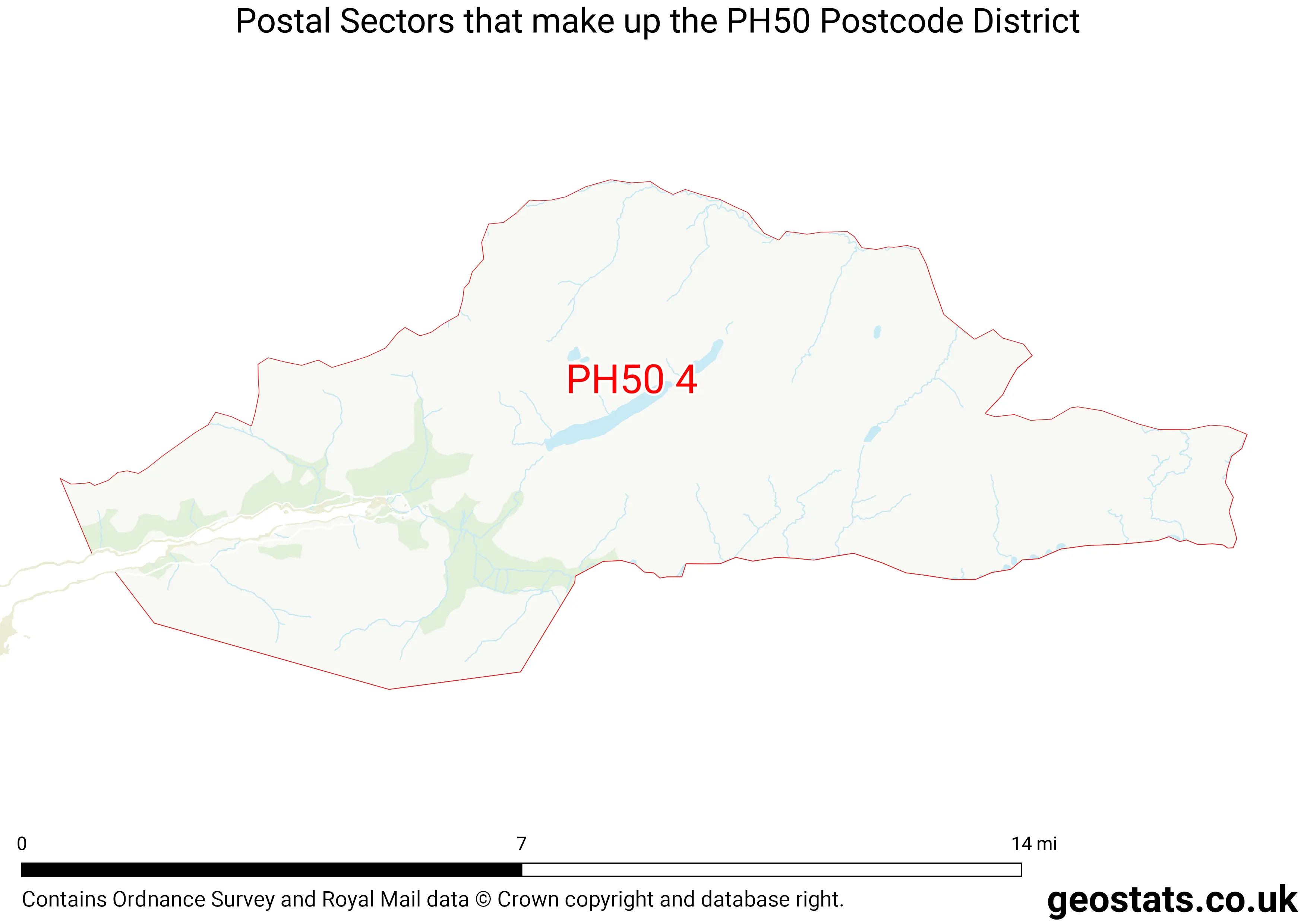 Map of the PH50  District