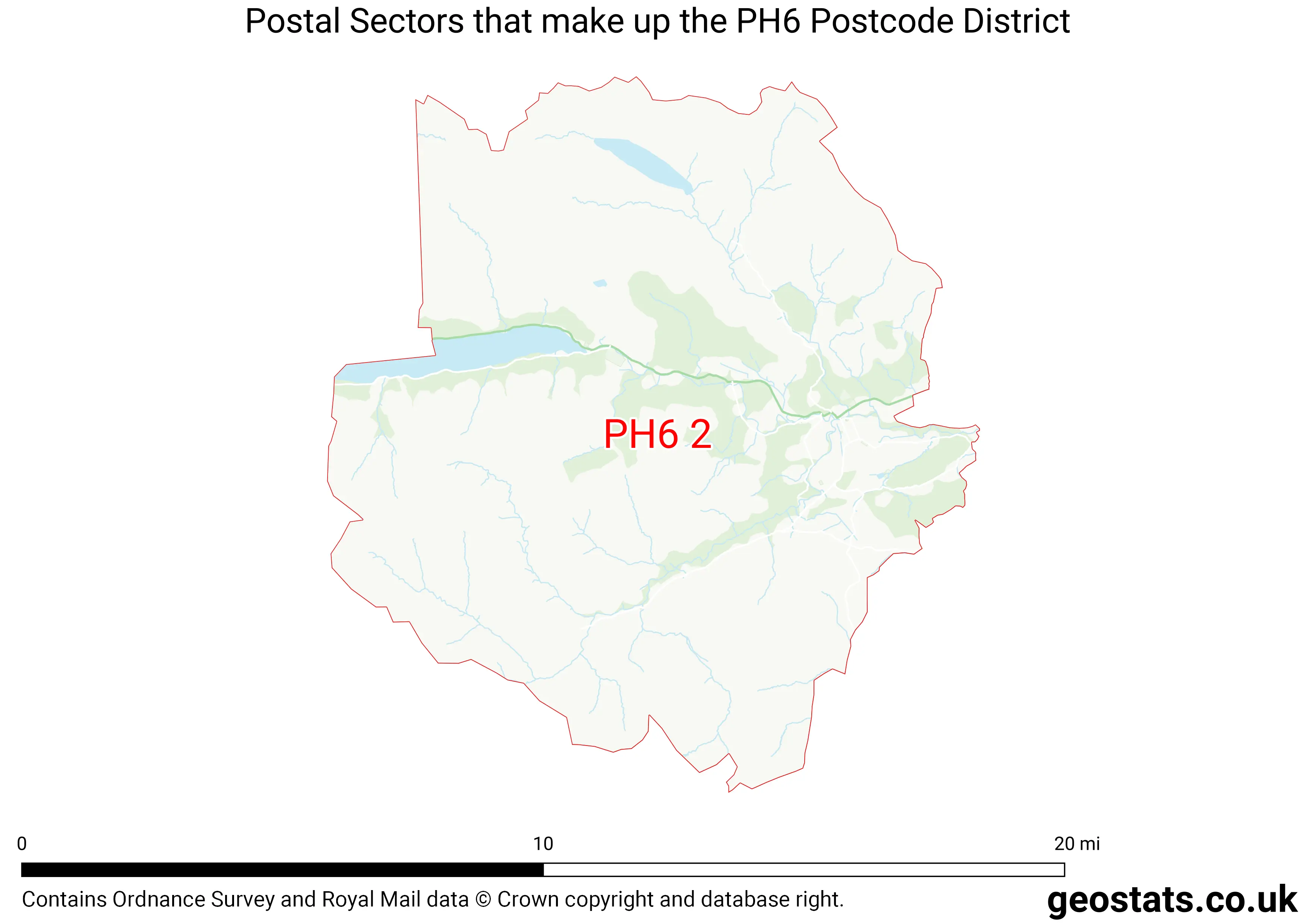 Map of the PH6  District