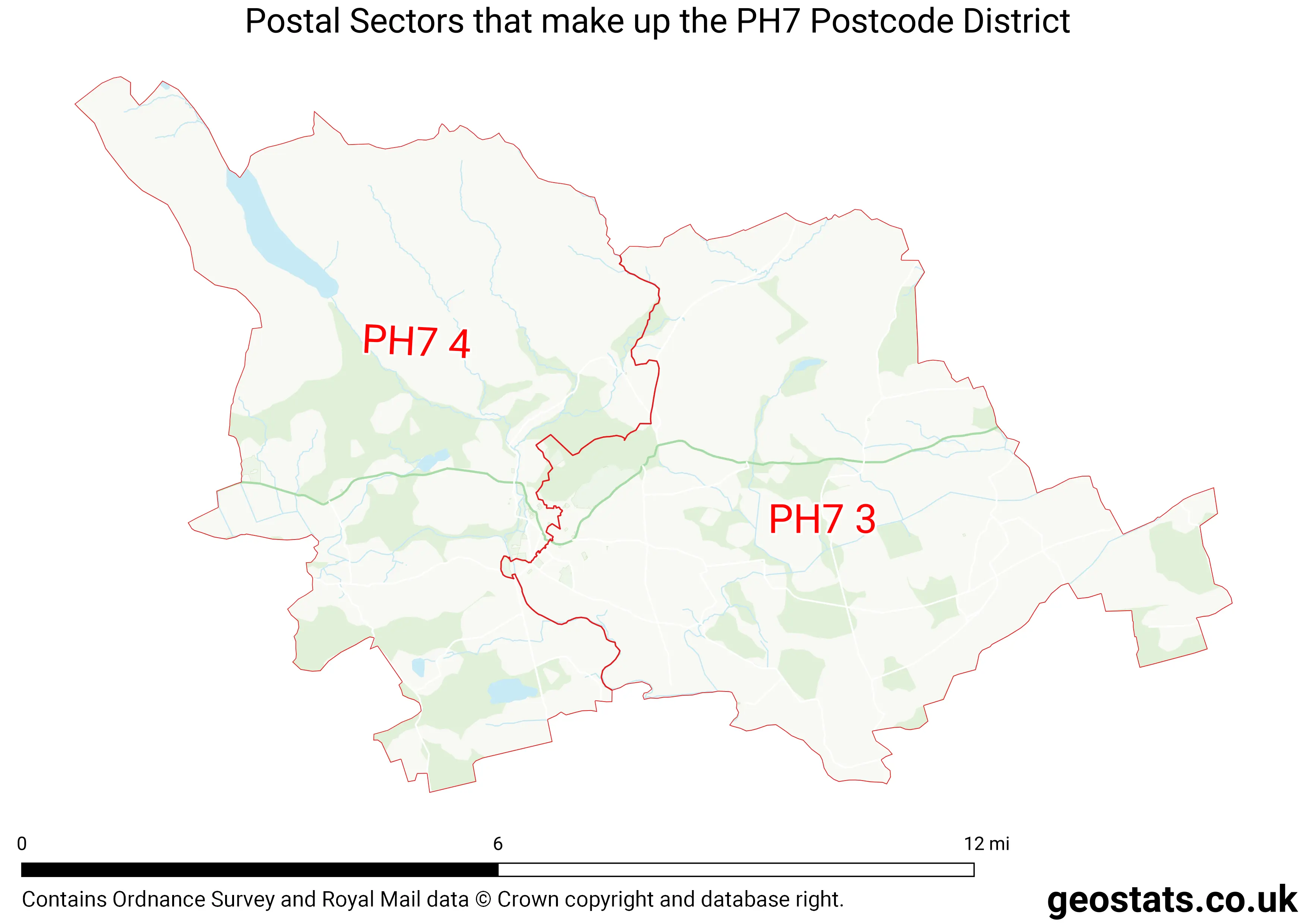 Map of the PH7  District