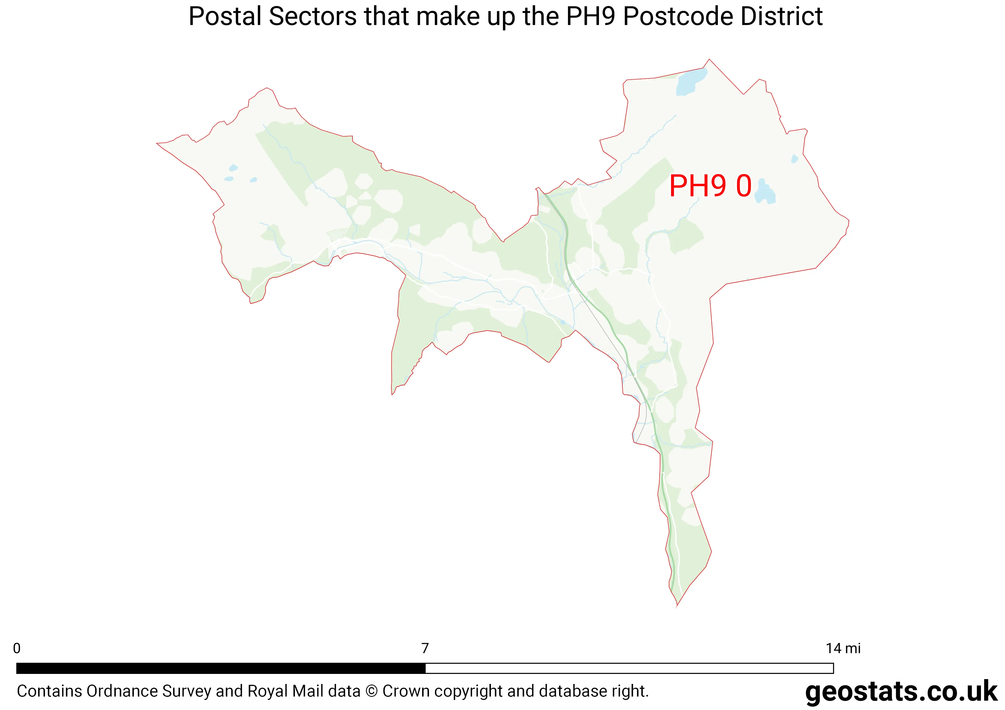 Map of the PH9  District