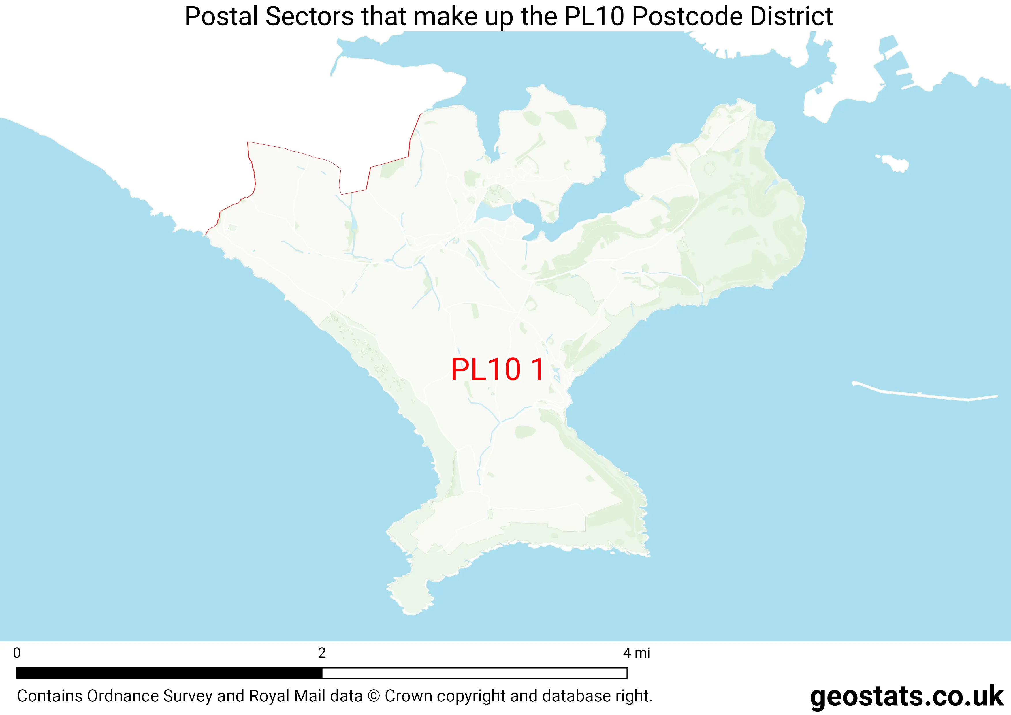Map of the PL10  District