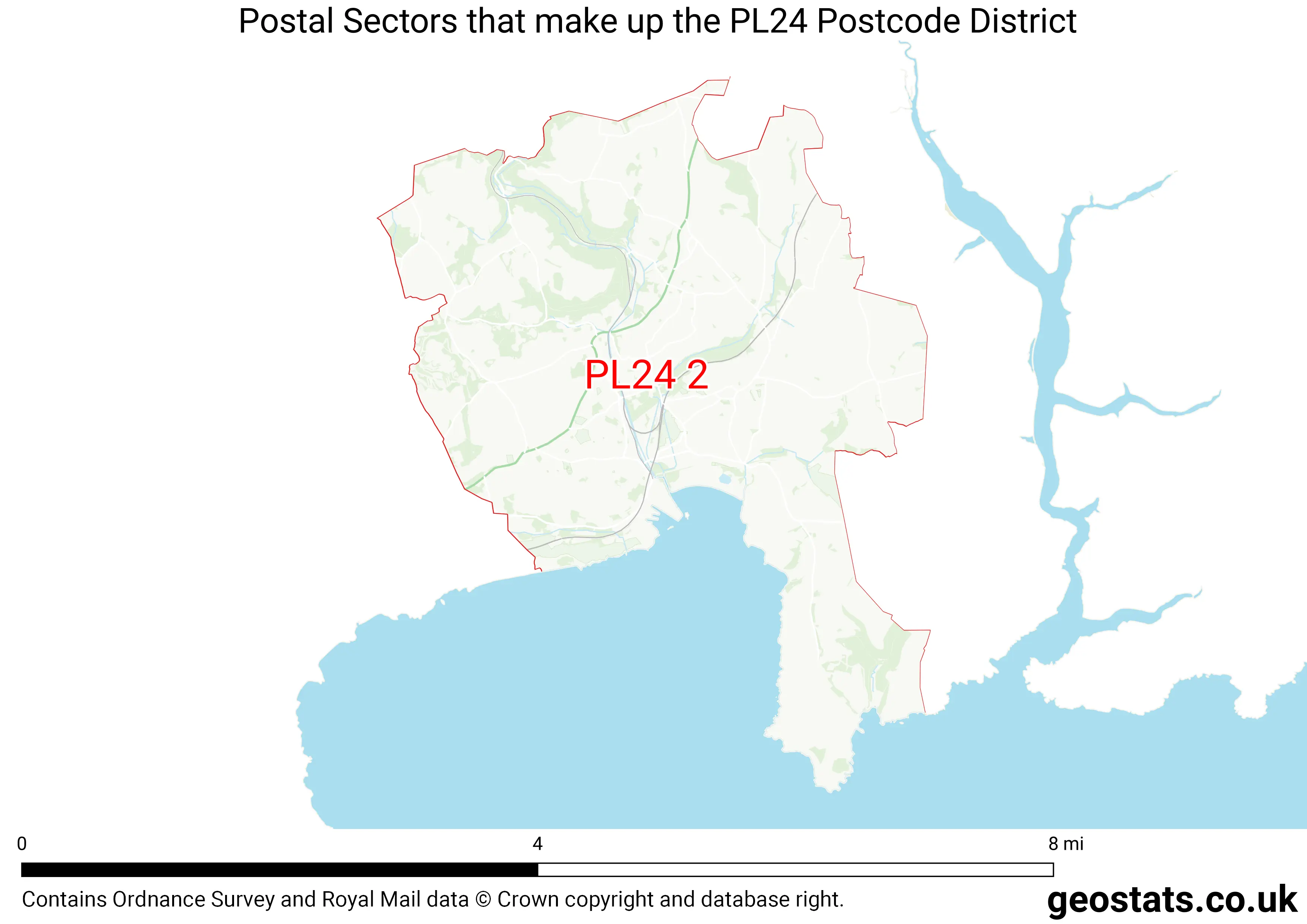 Map of the PL24  District
