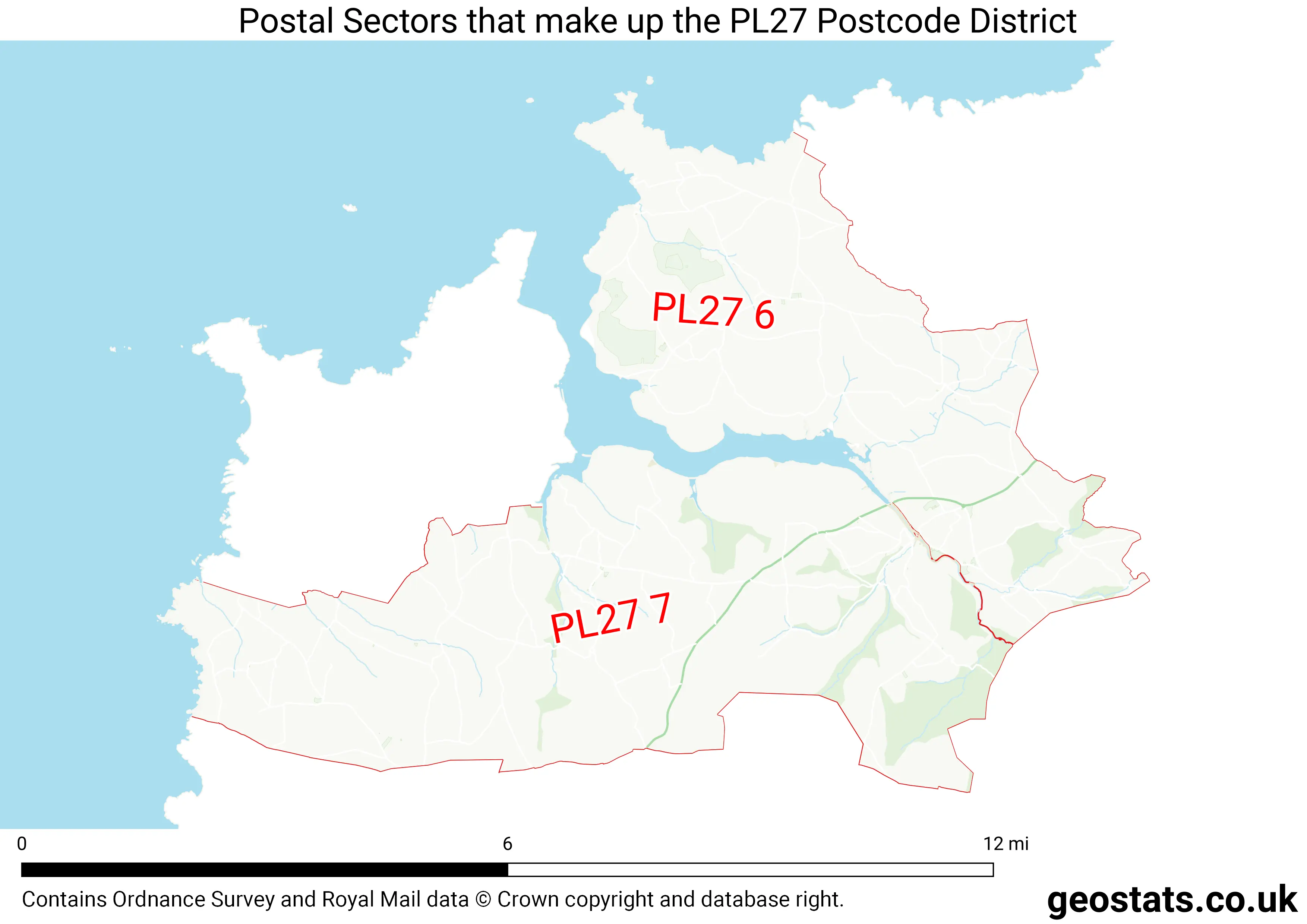 Map of the PL27  District