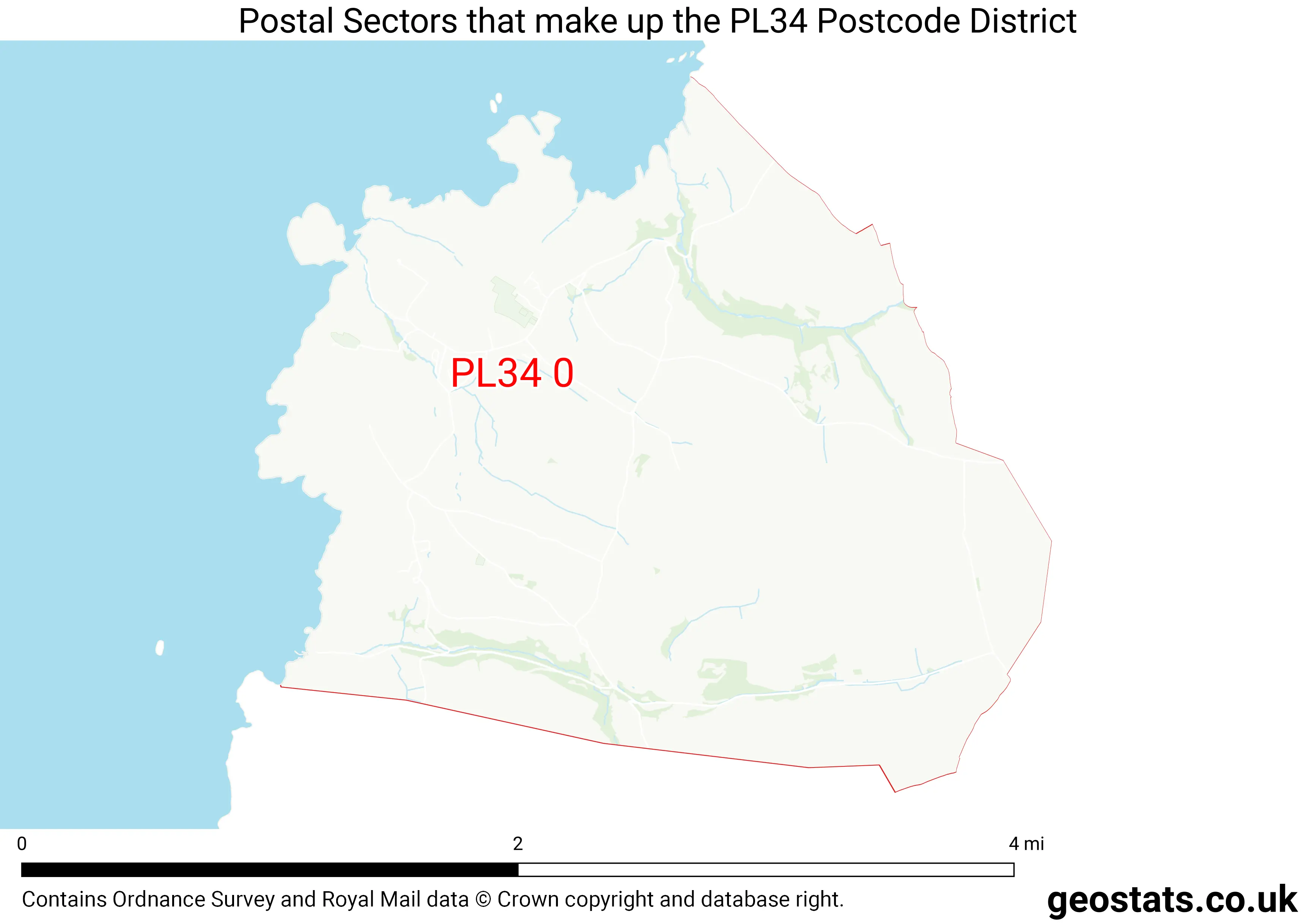 Map of the PL34  District