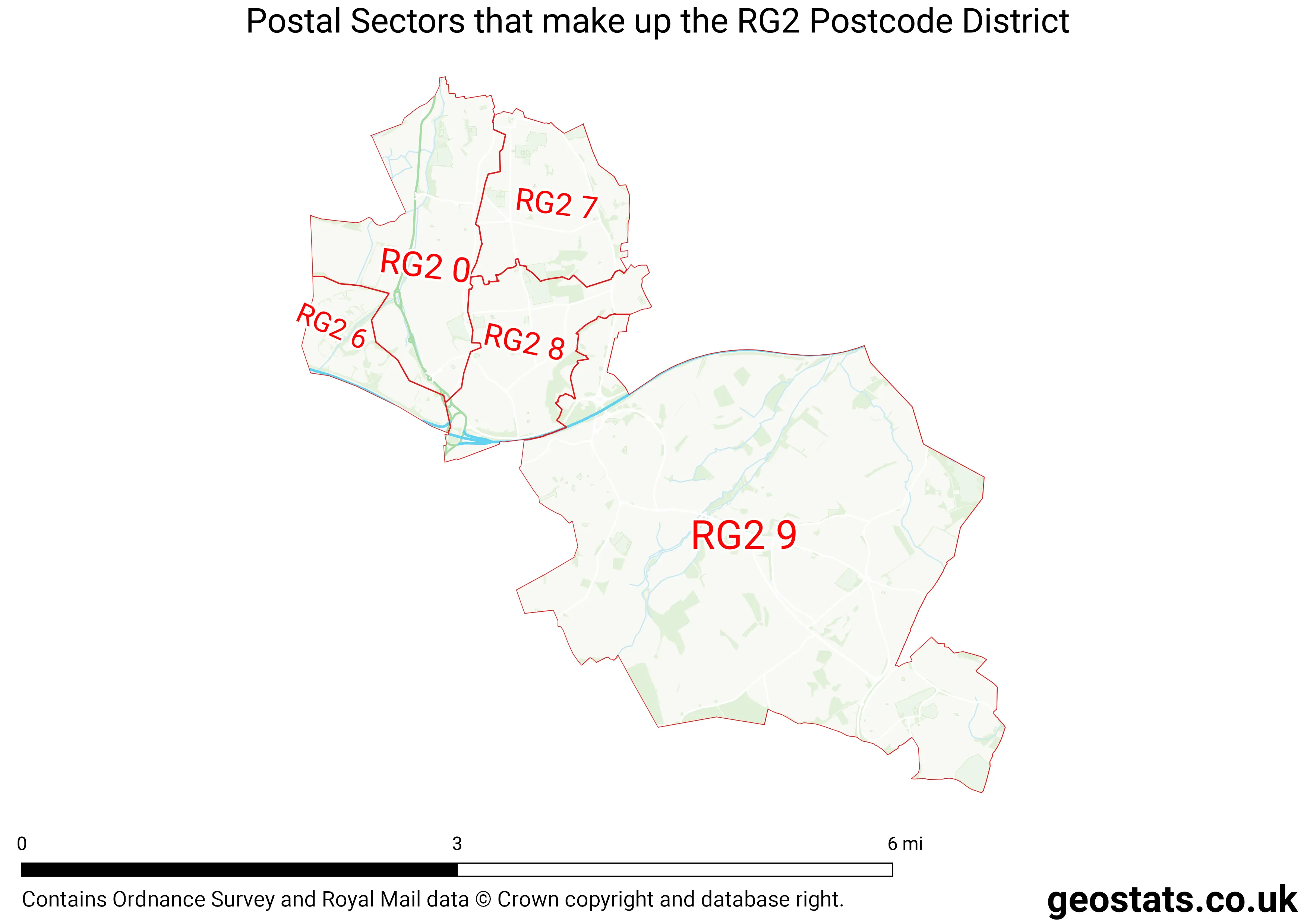 Map of the RG2  District