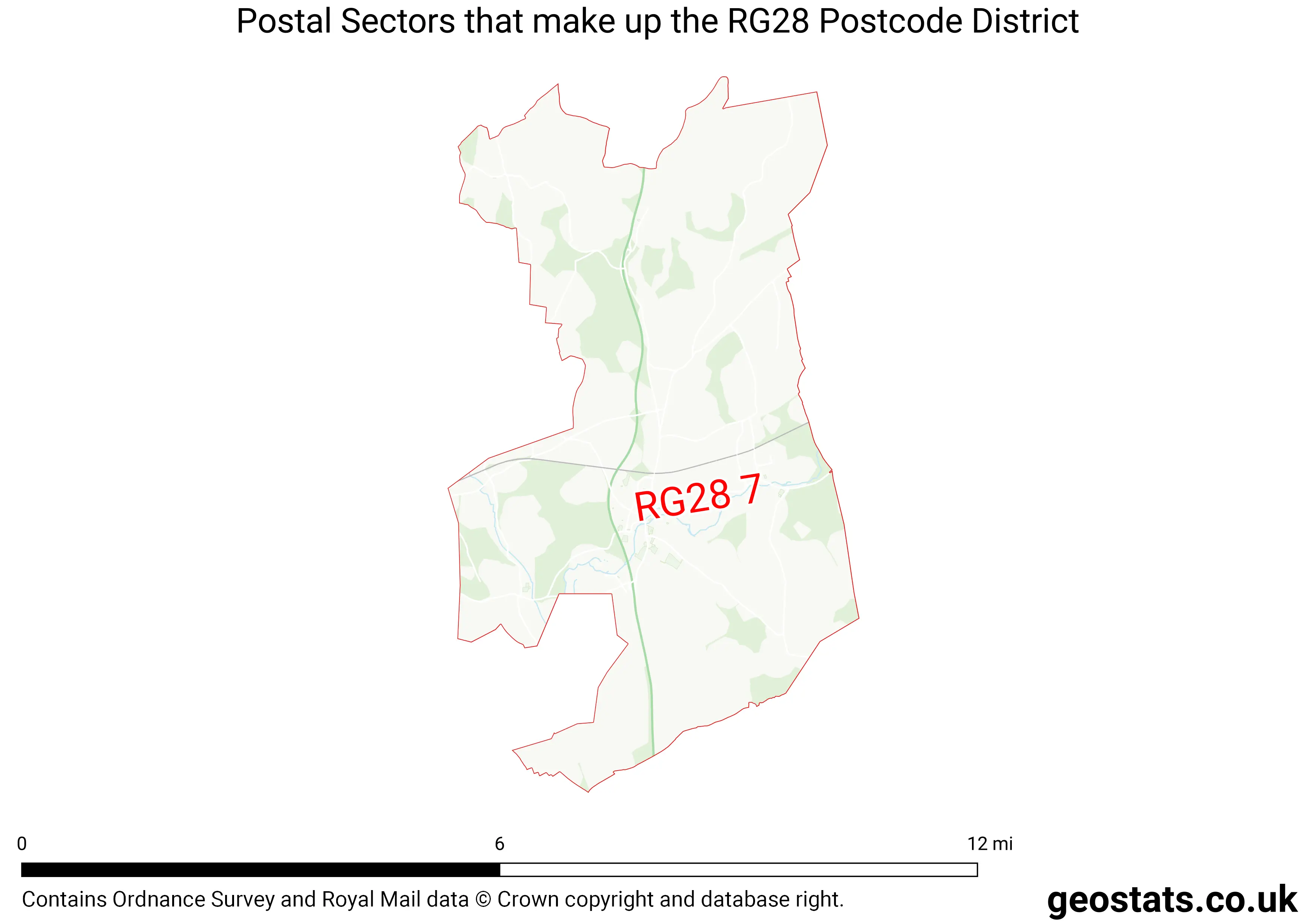 Map of the RG28  District