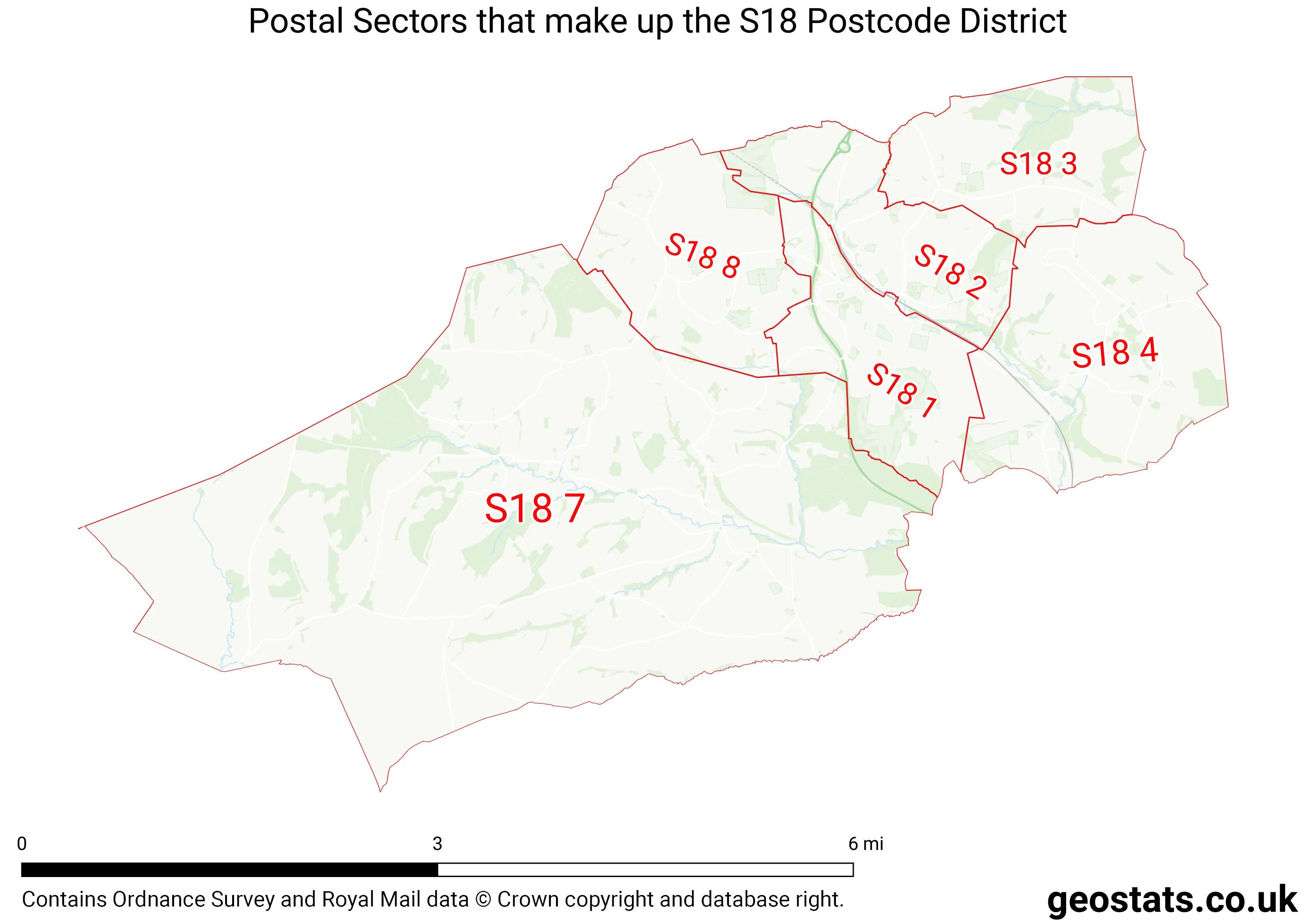 Map of the S18  District