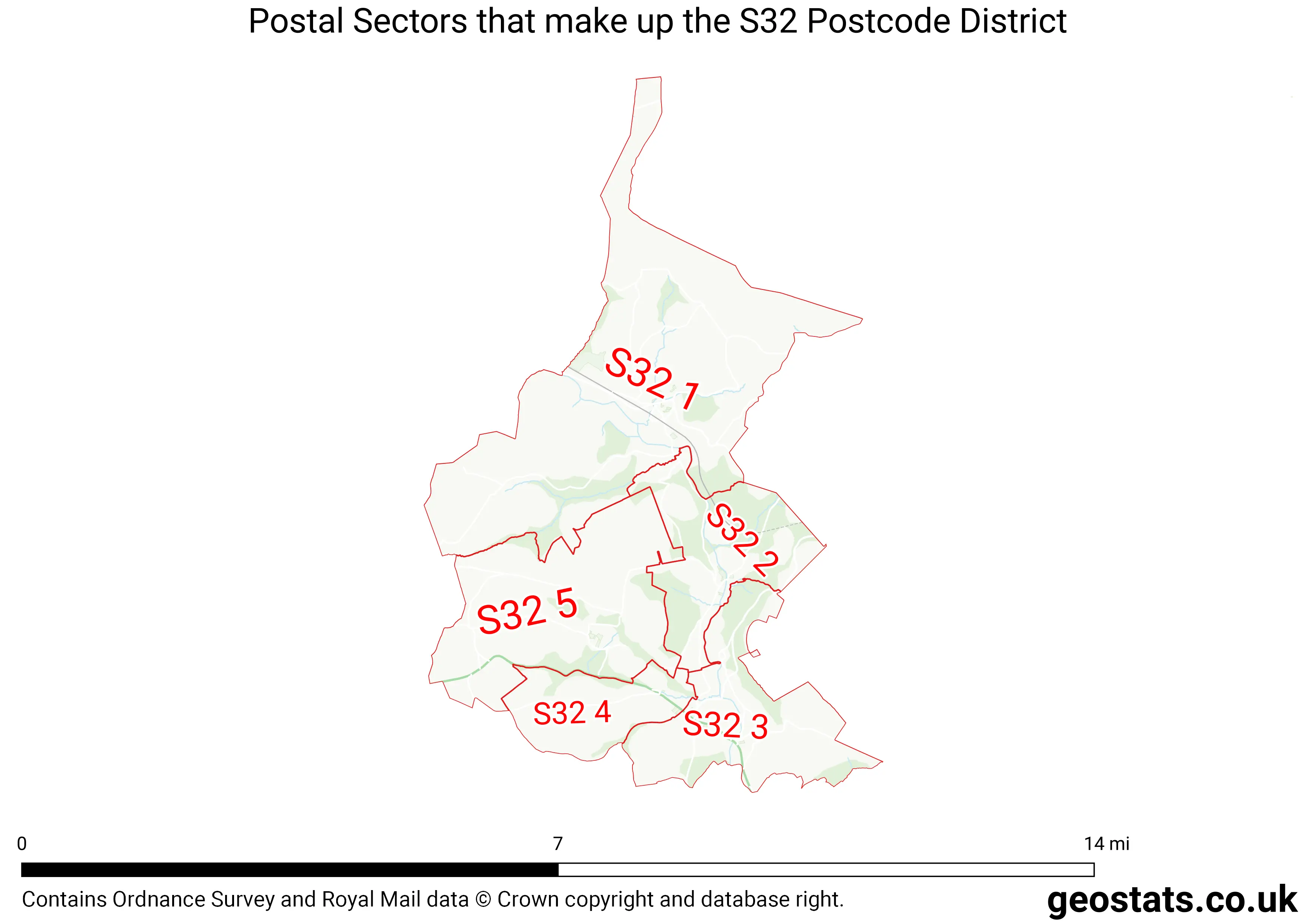 Map of the S32  District