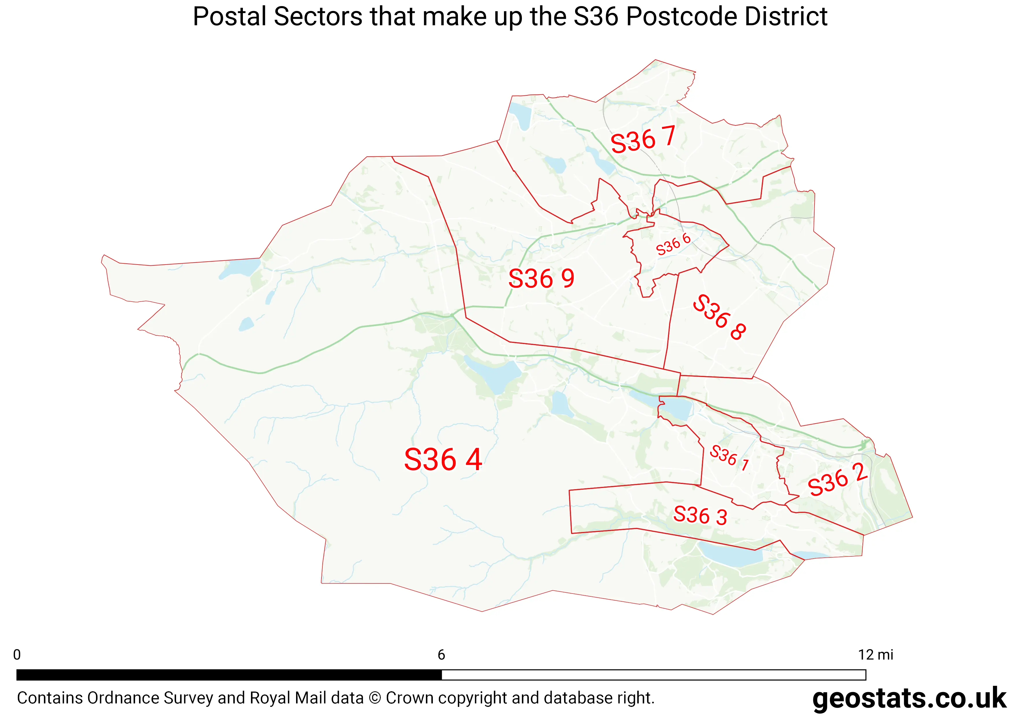Map of the S36  District