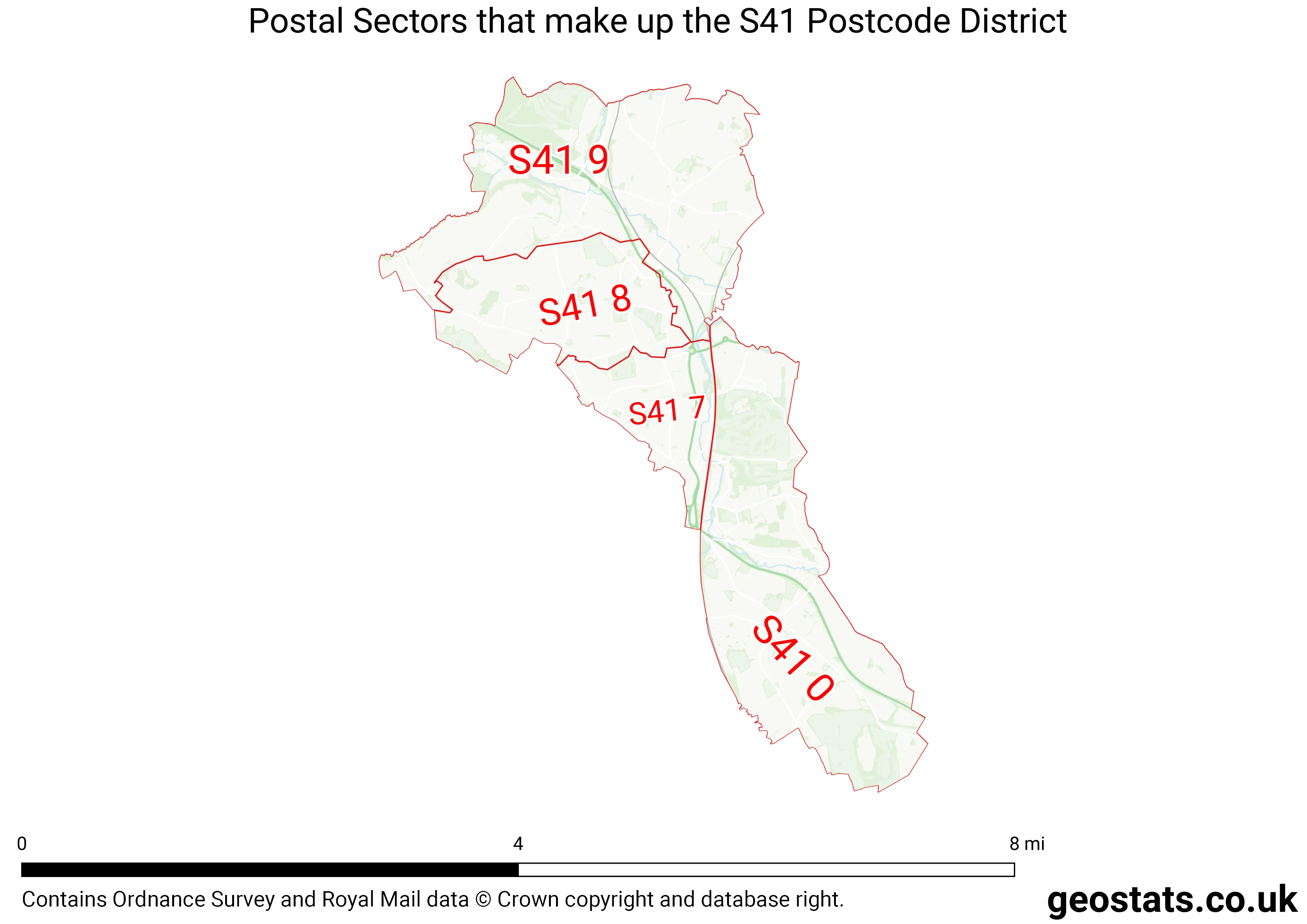 Map of the S41  District