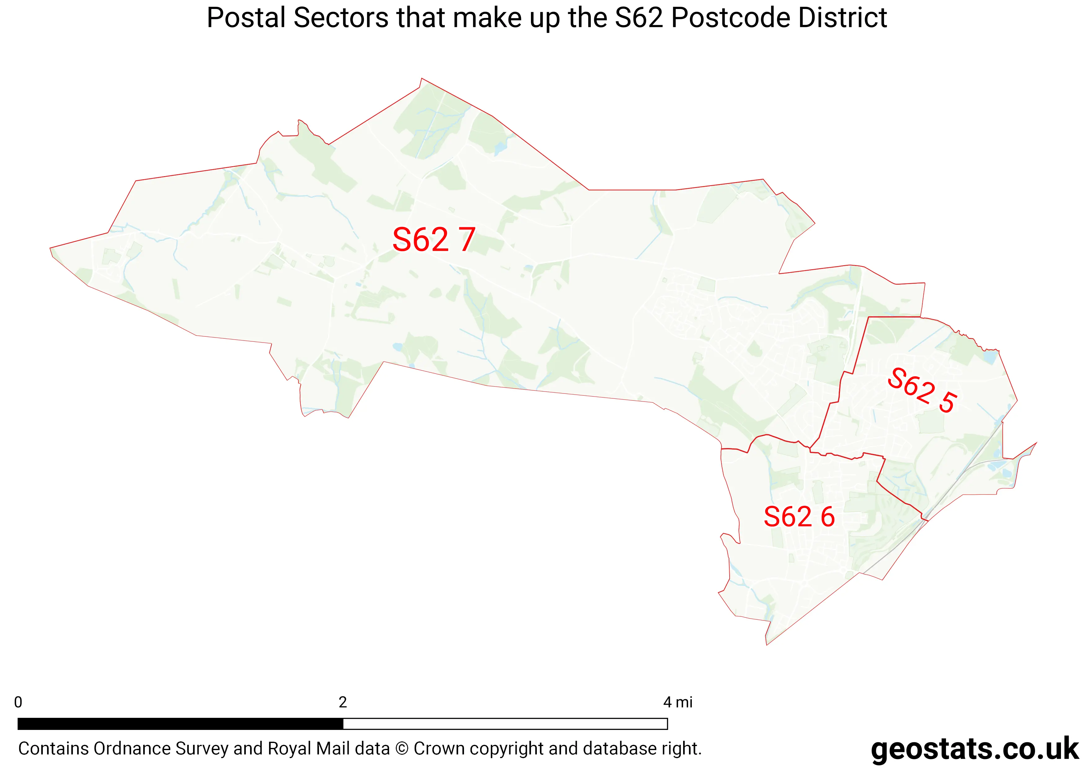 Map of the S62  District