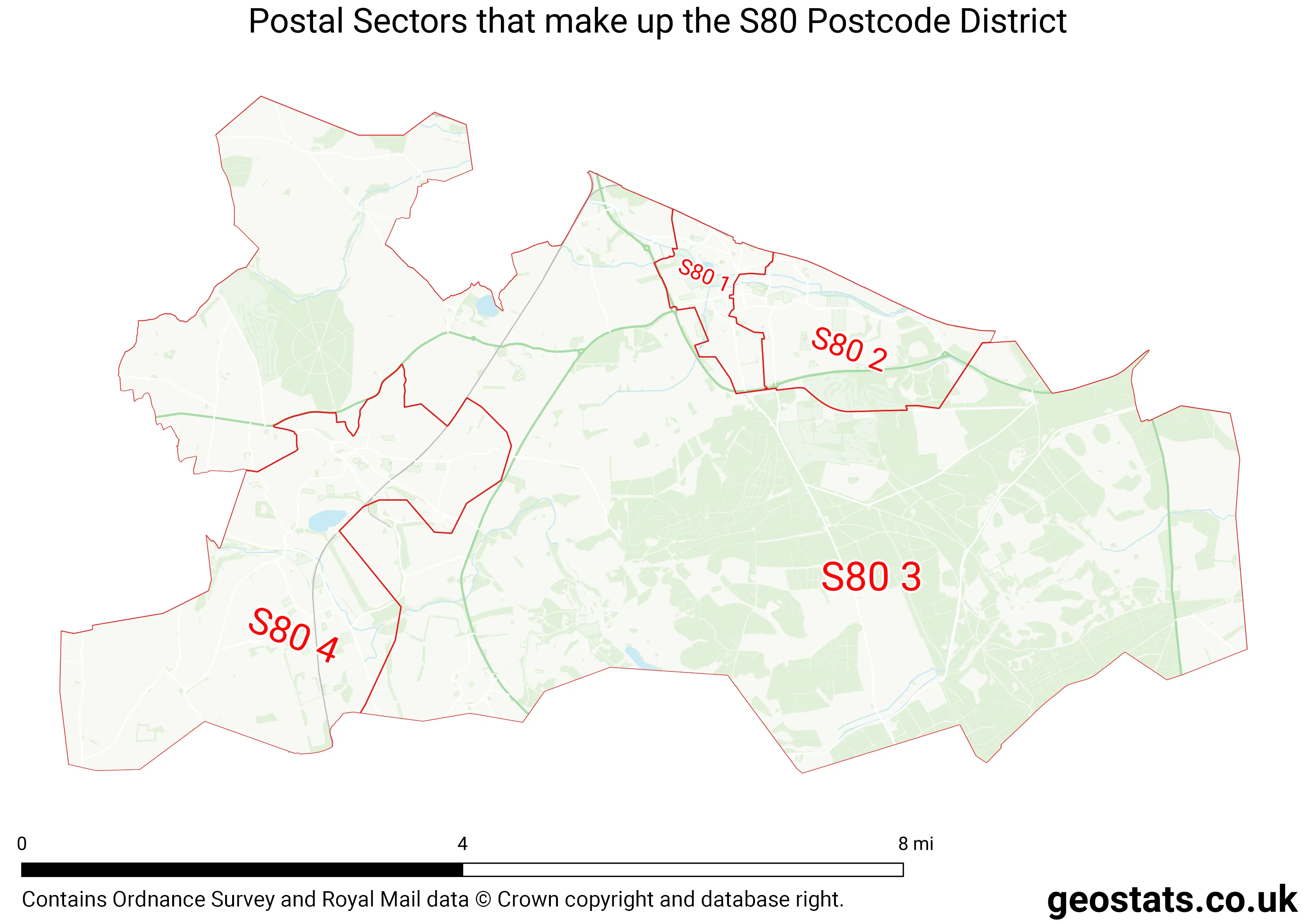 Map of the S80 District