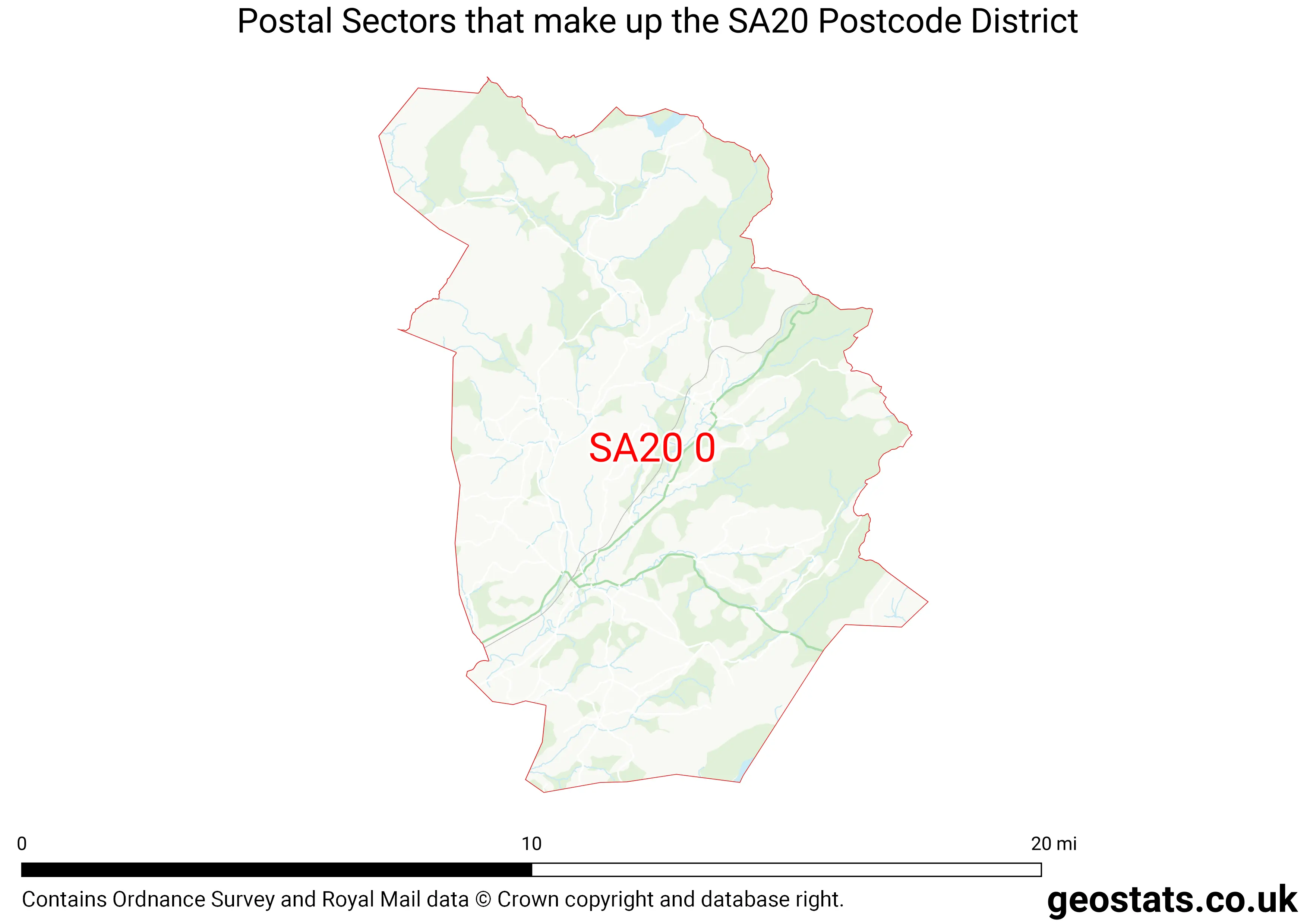Map of the SA20  District