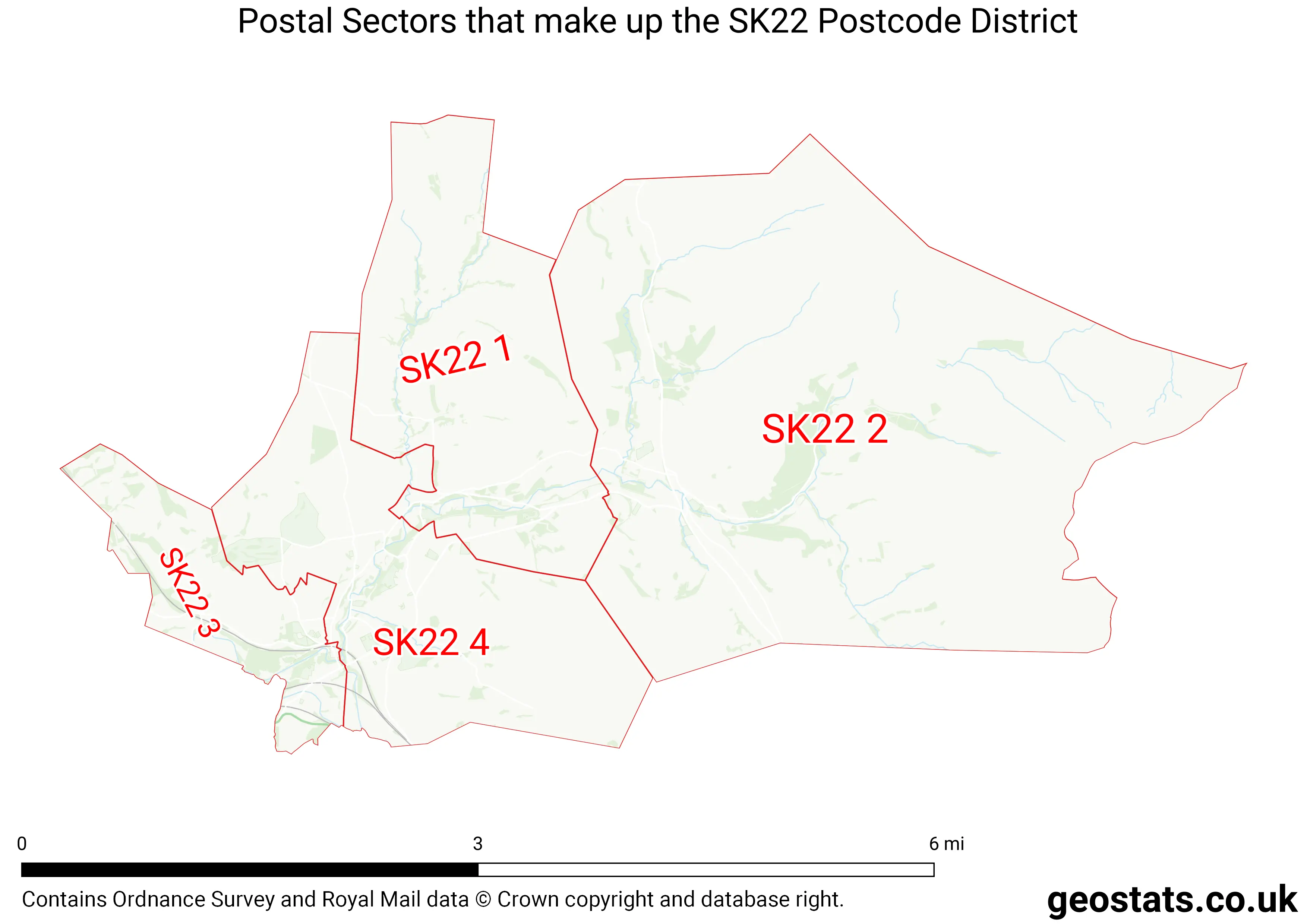 Map of the SK22  District