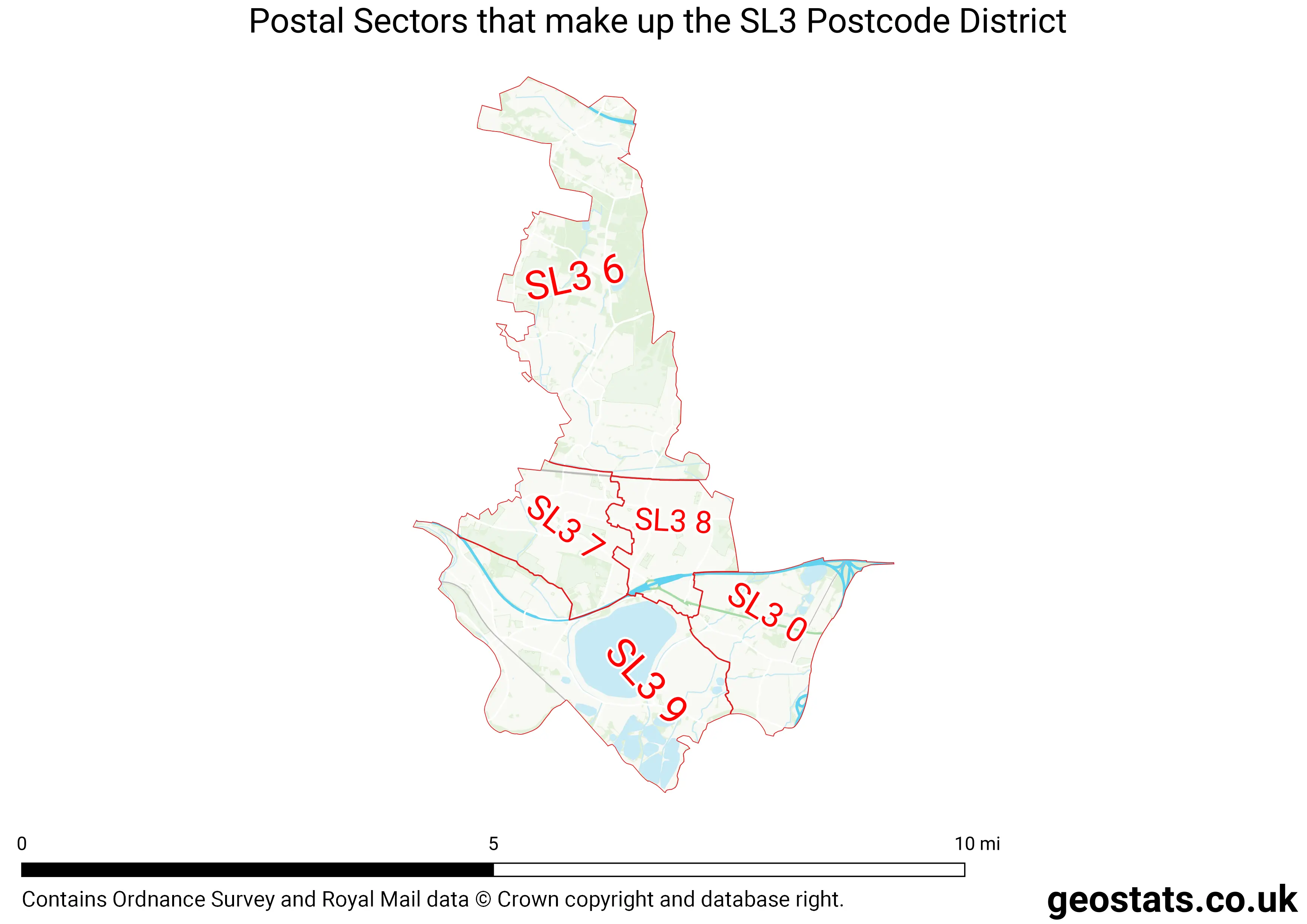 Map of the SL3  District