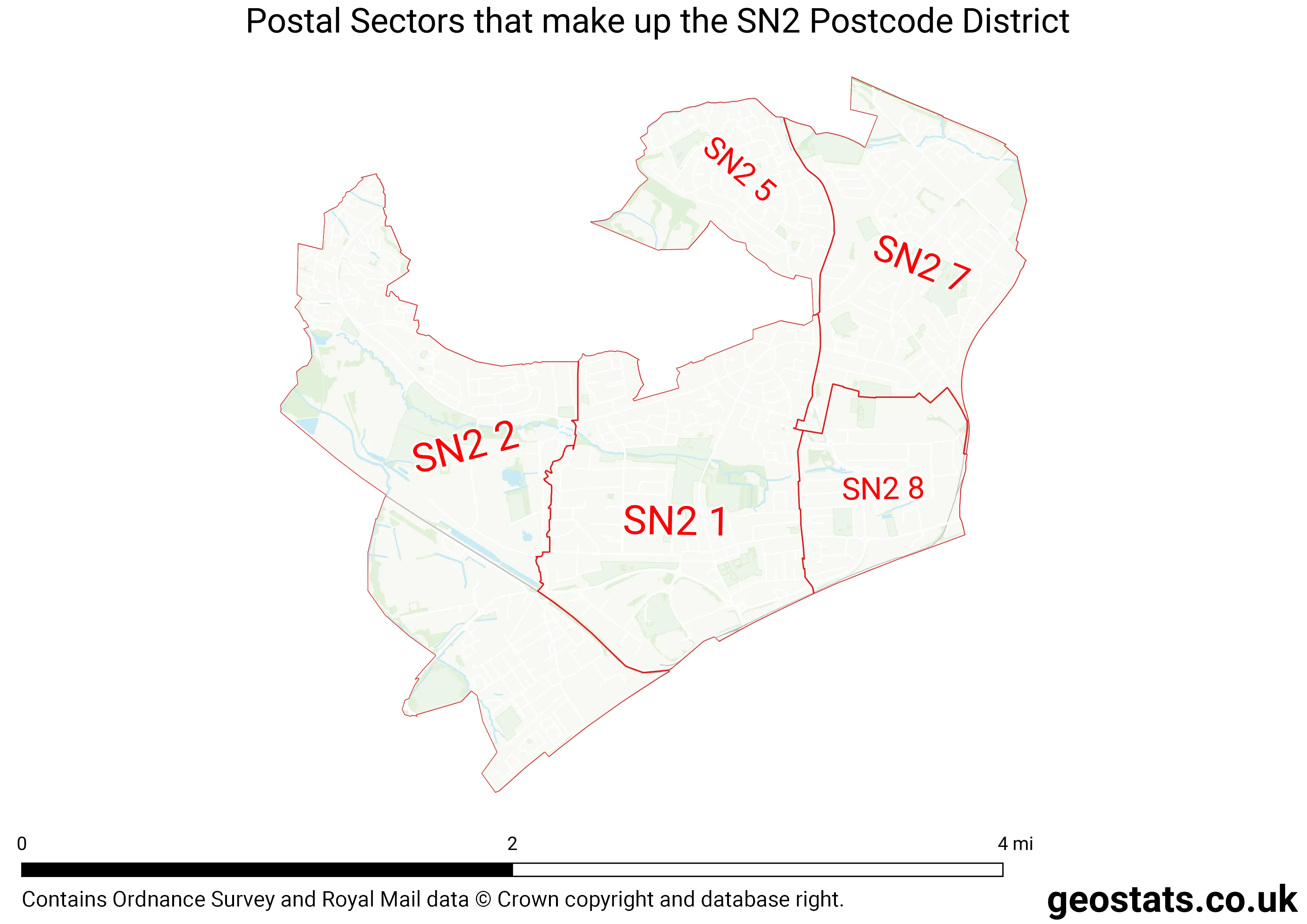 Map of the SN2  District