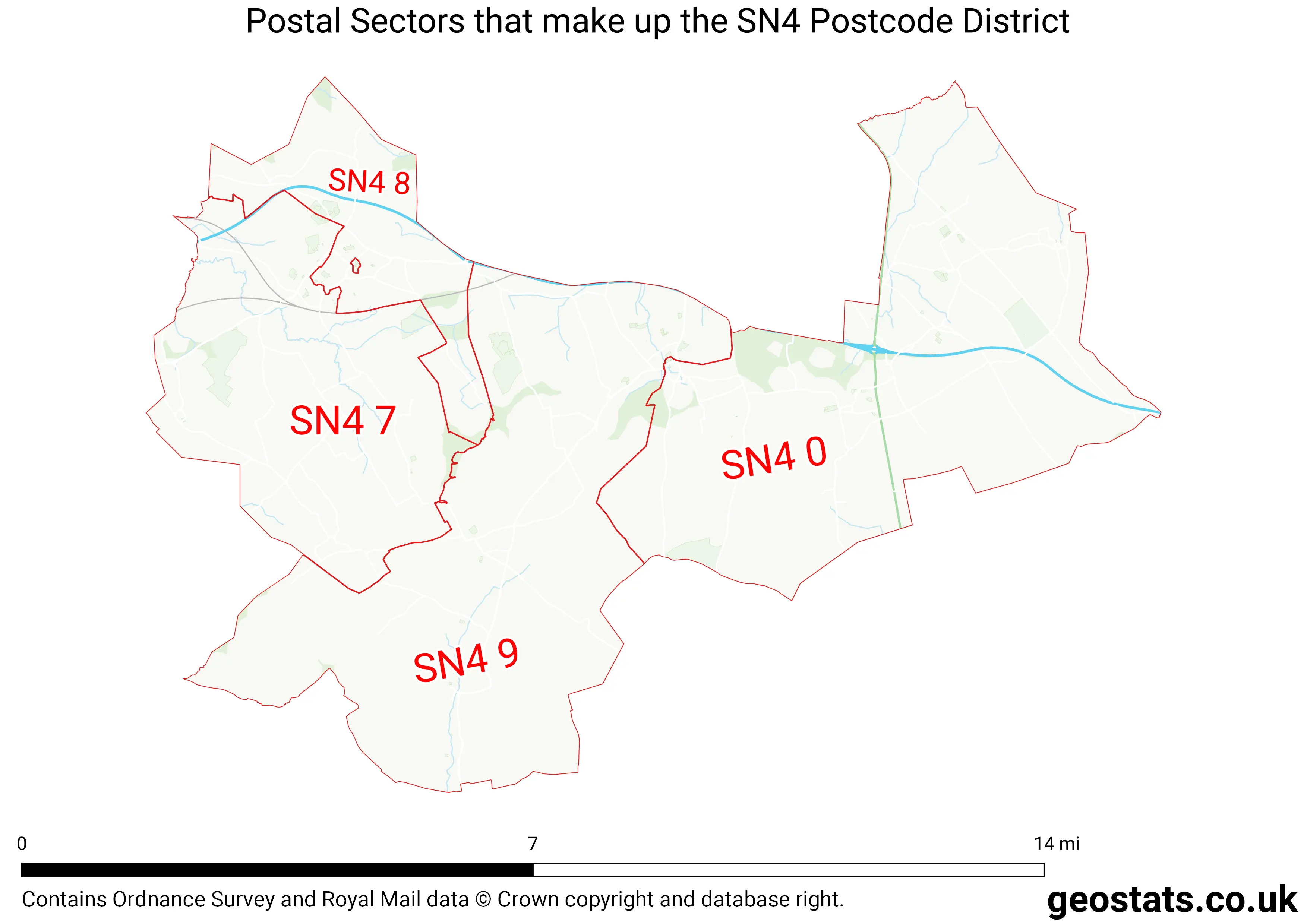 Map of the SN4  District