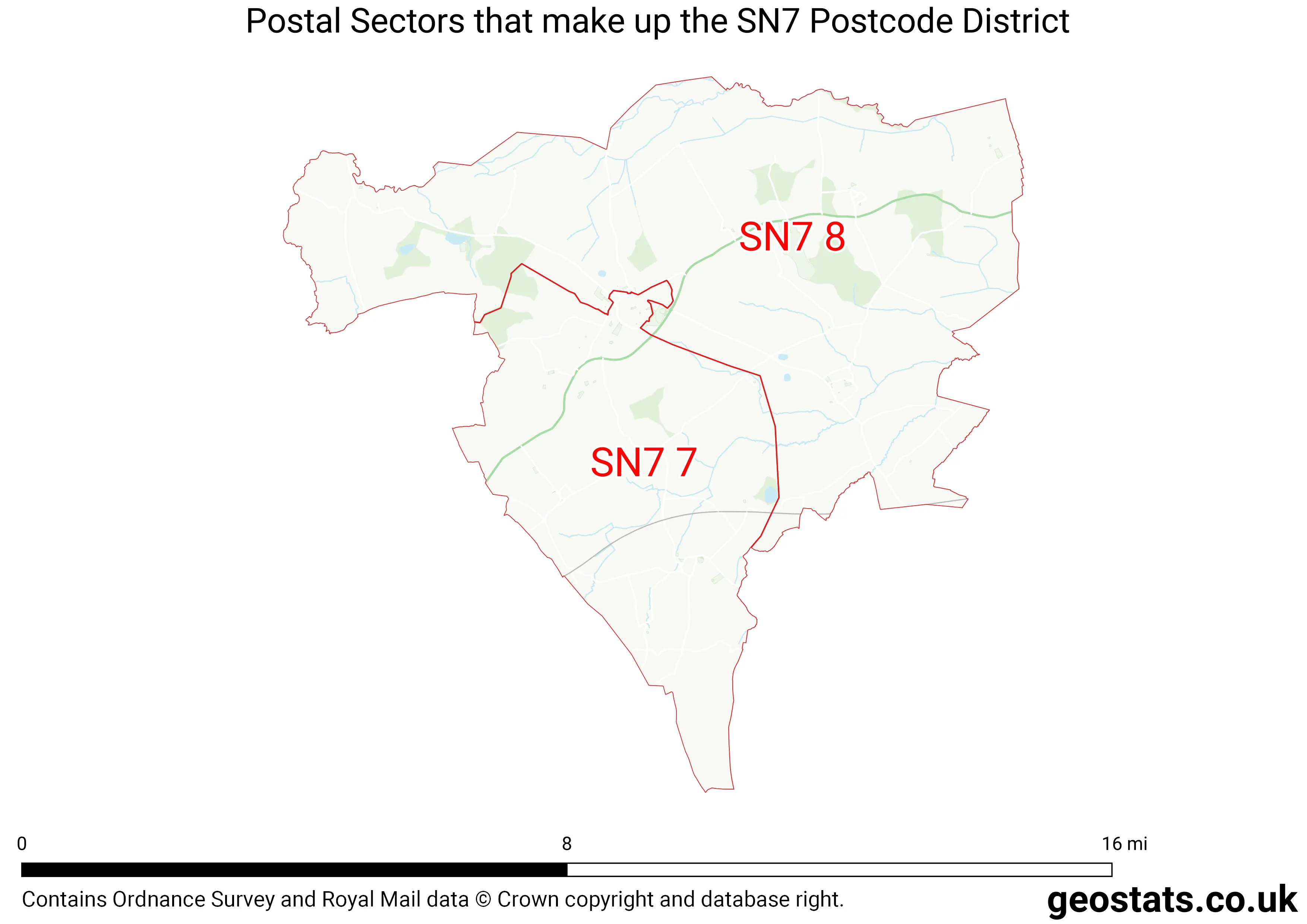 Map of the SN7  District