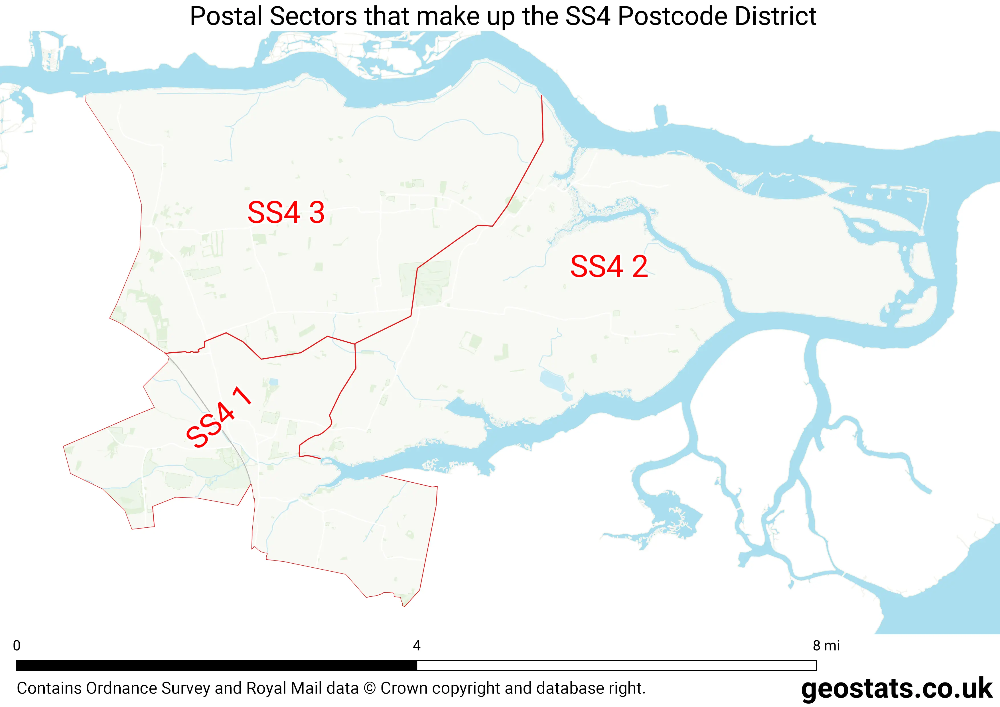 Map of the SS4  District