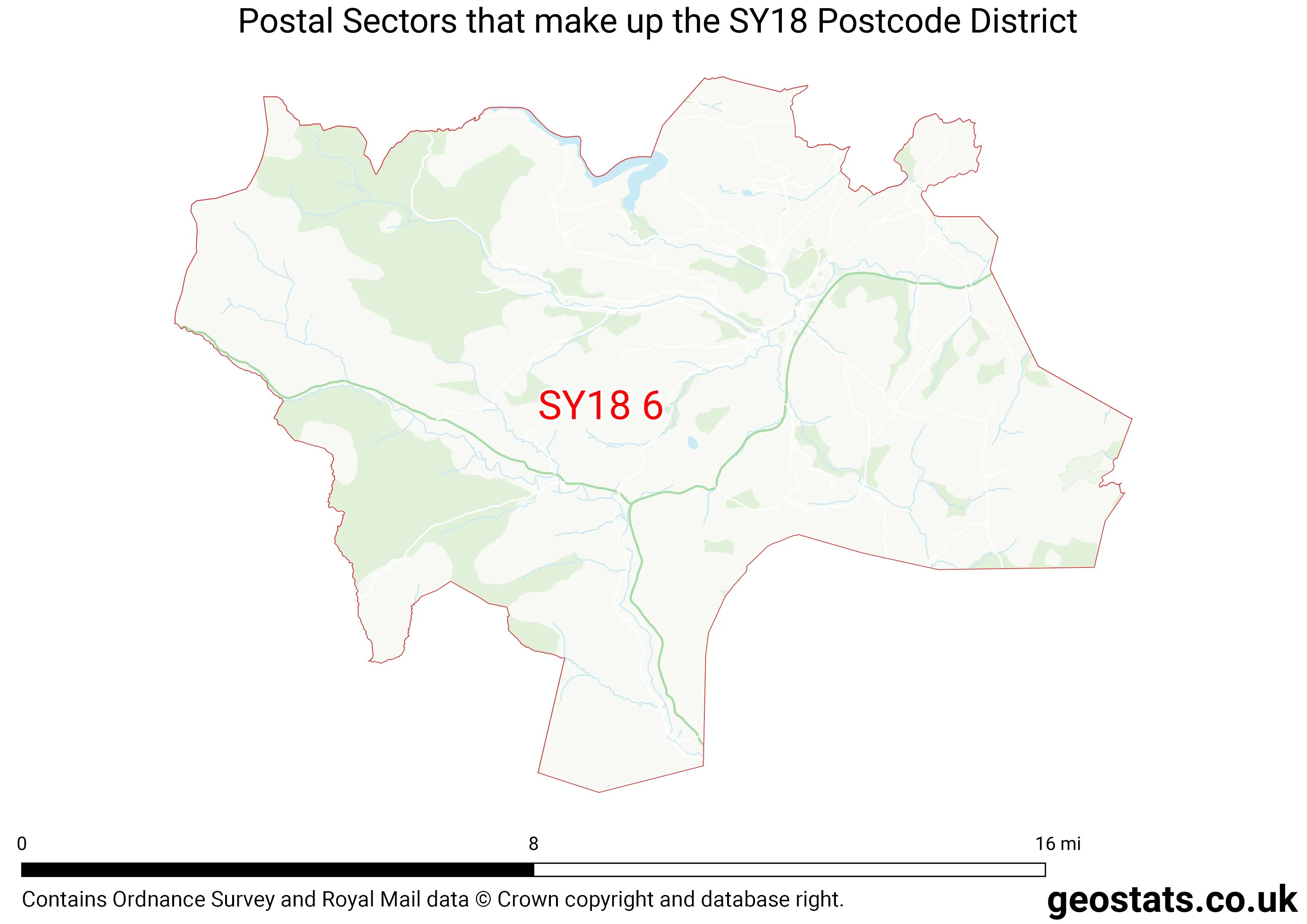 Map of the SY18  District
