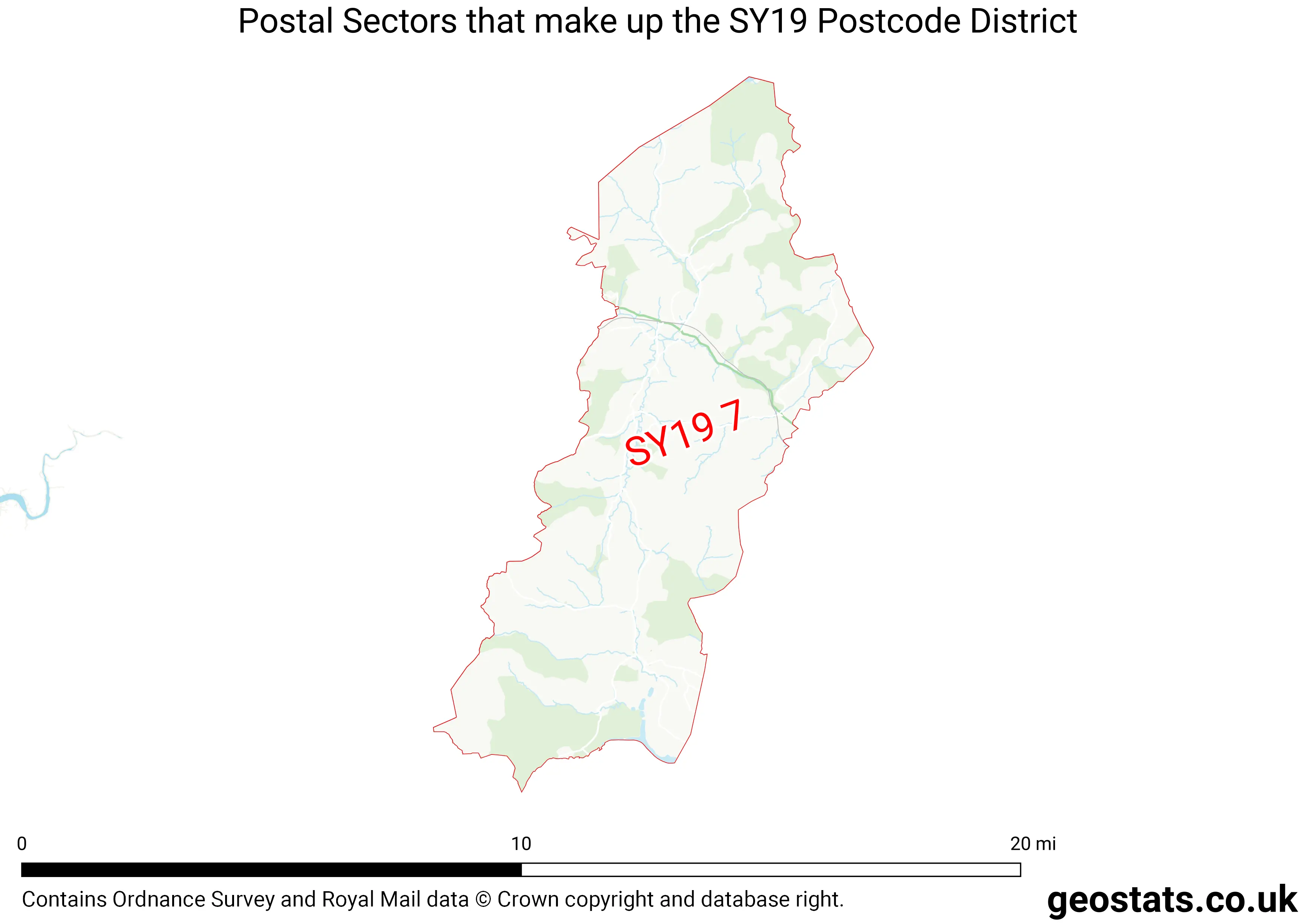 Map of the SY19  District