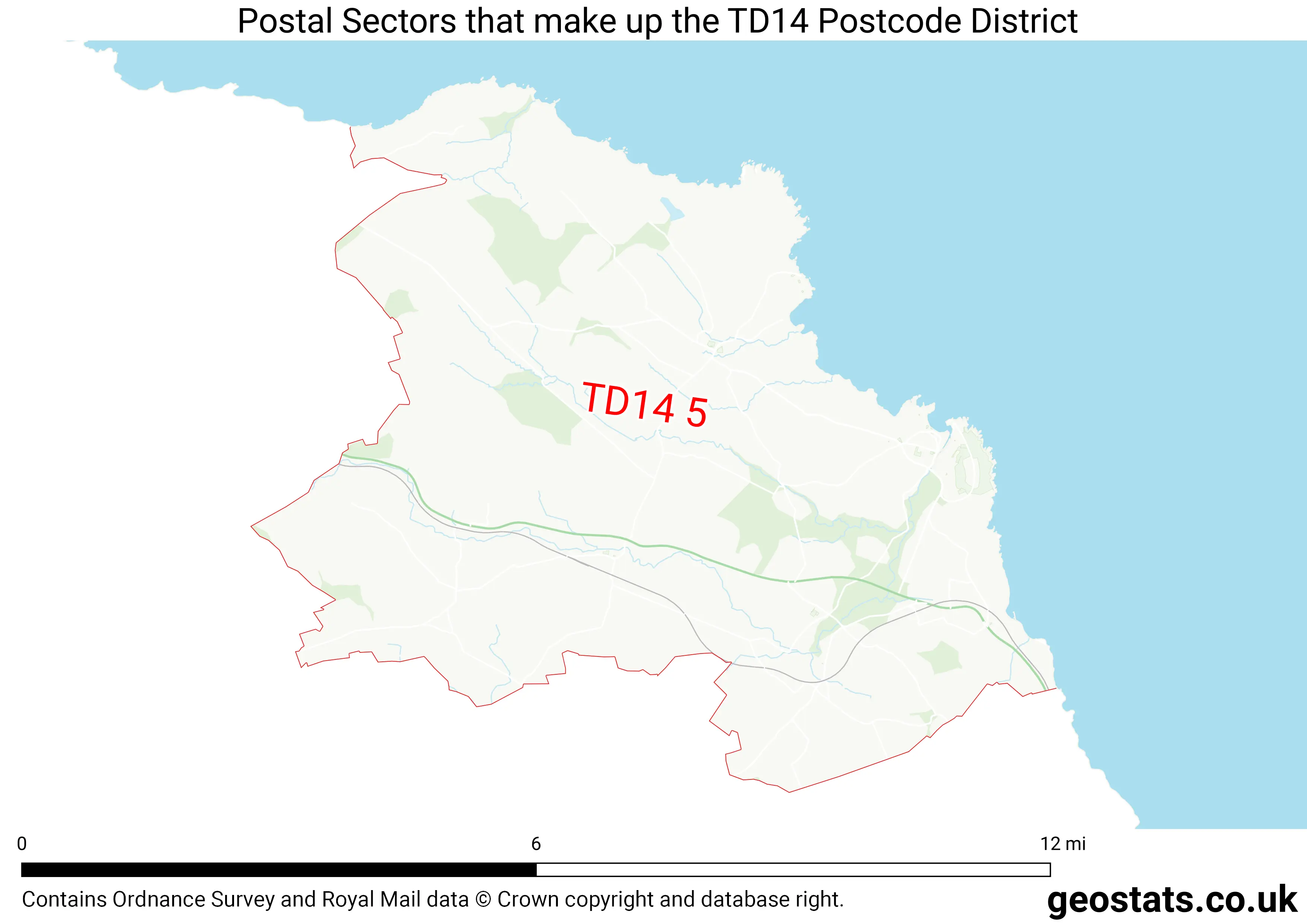 Map of the TD14  District