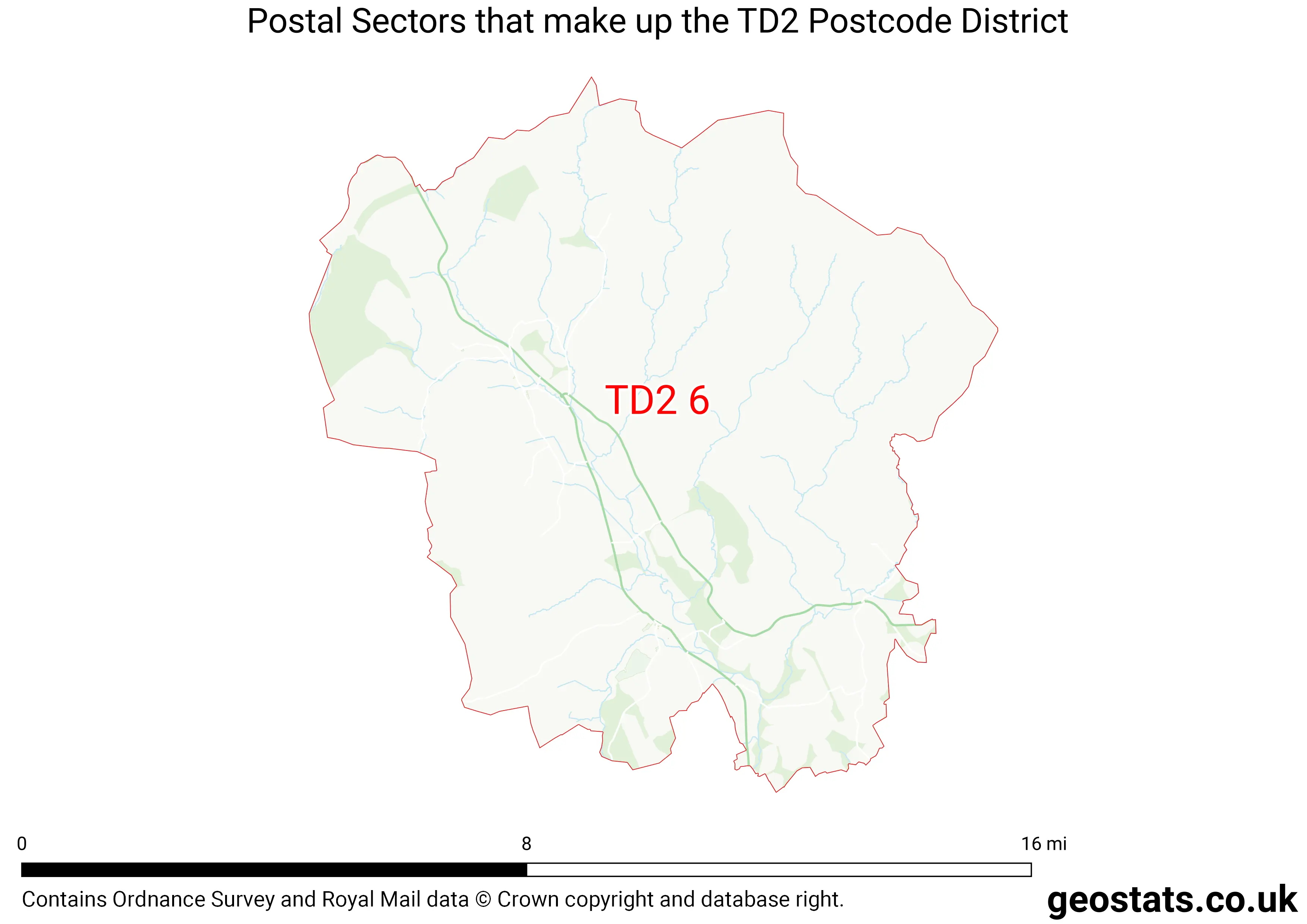 Map of the TD2  District
