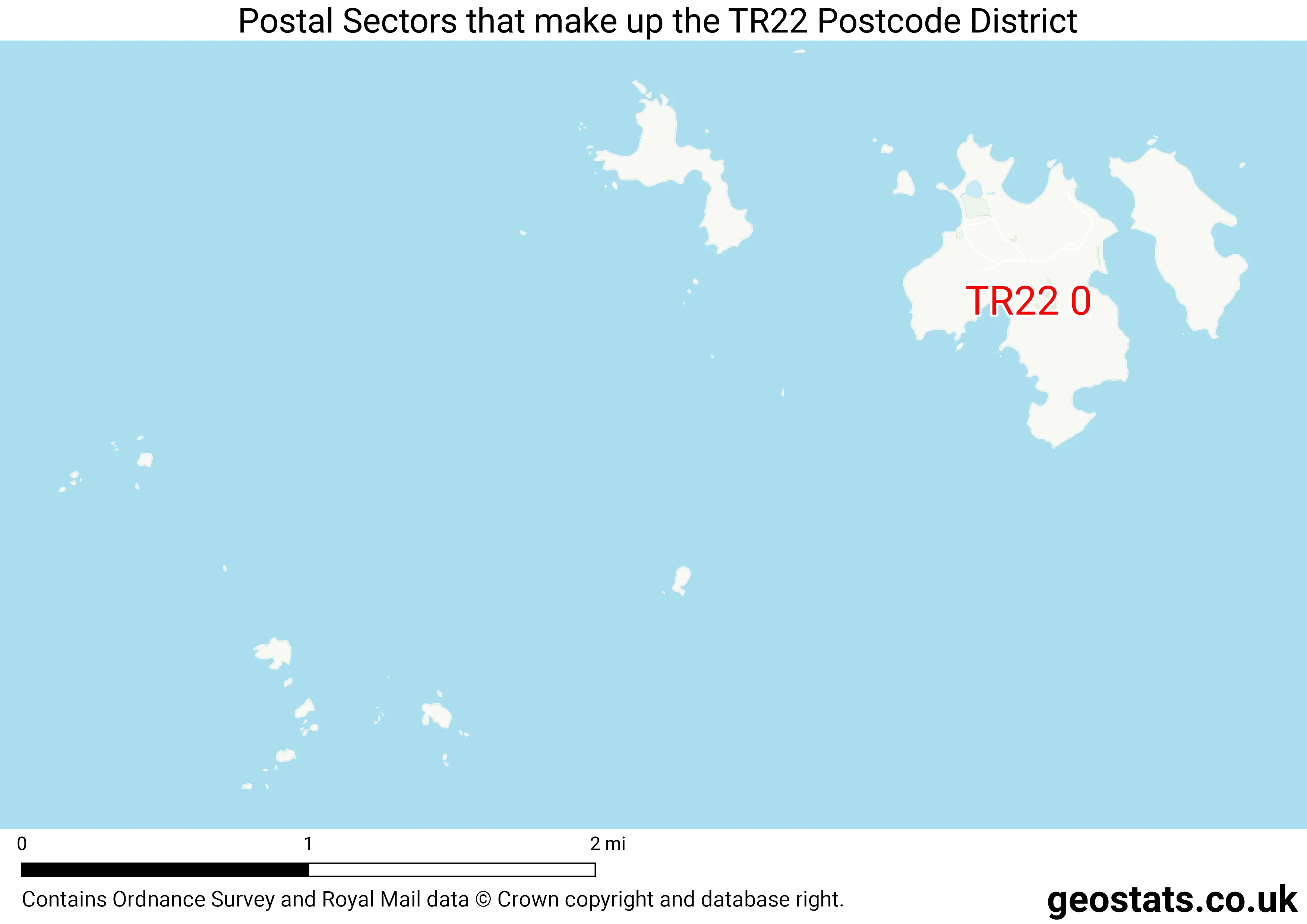 Map of the TR22  District